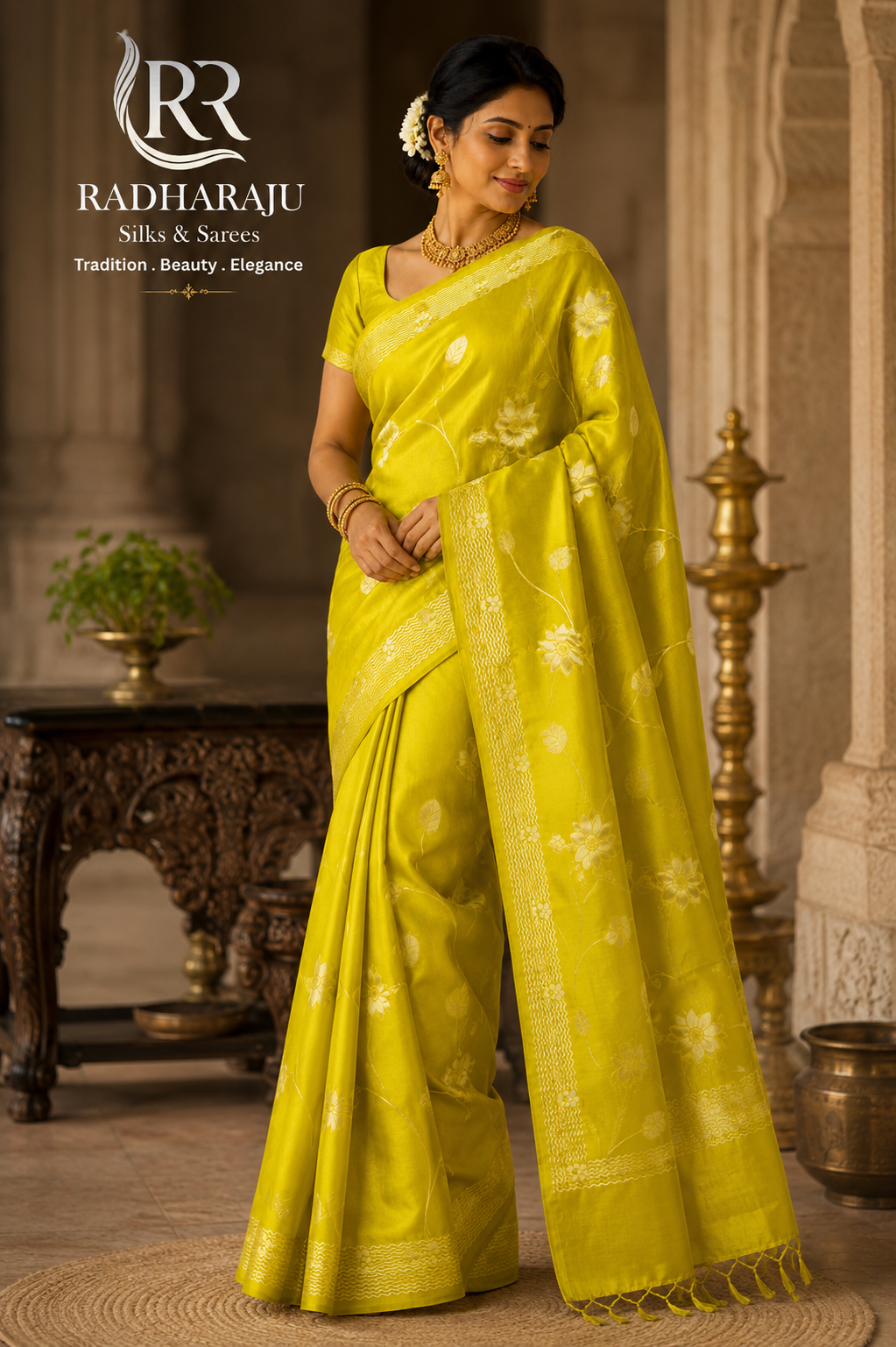 Kashmiri Silk Party wear Saree