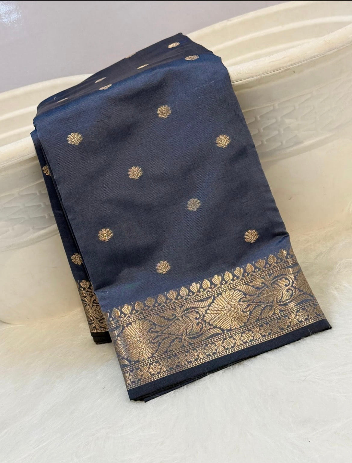 Premium Banarasi Semi katan silk Soft Saree