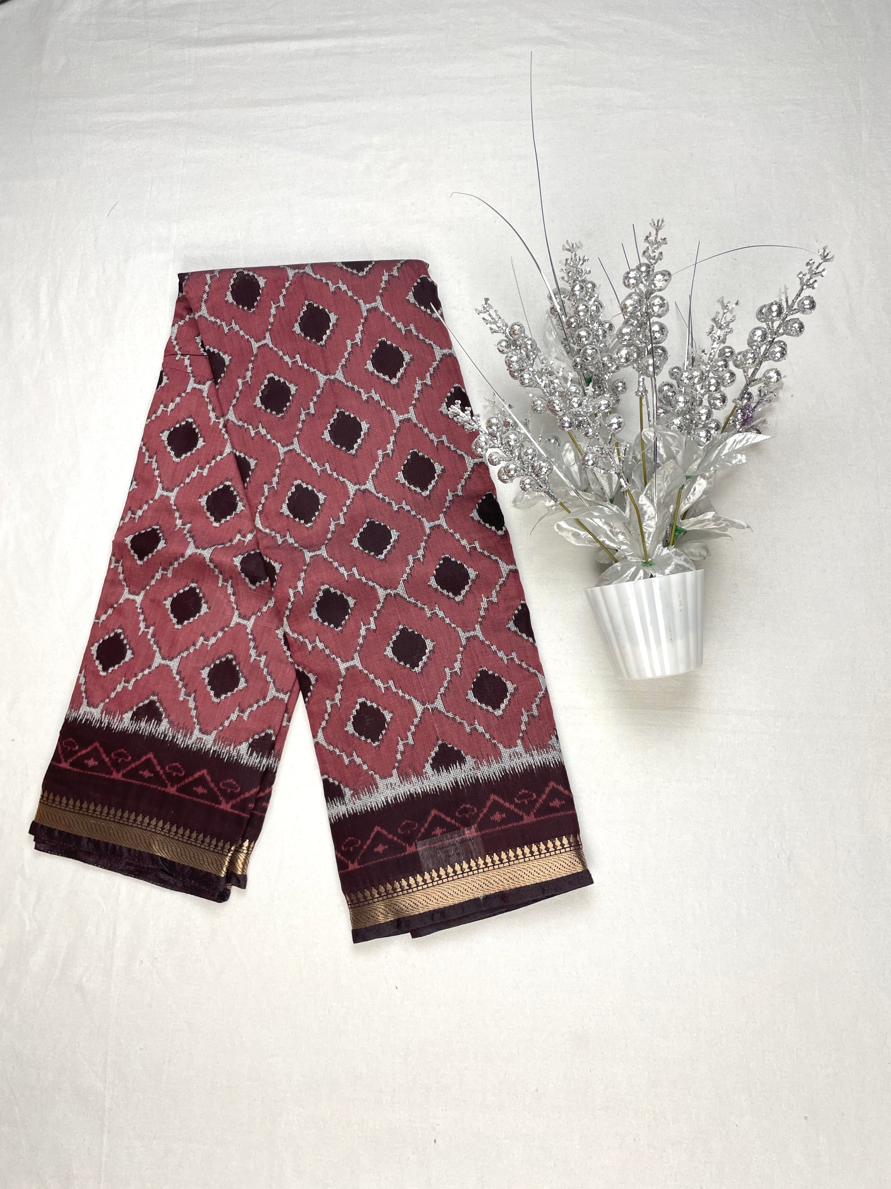 Maheshwari silk saree