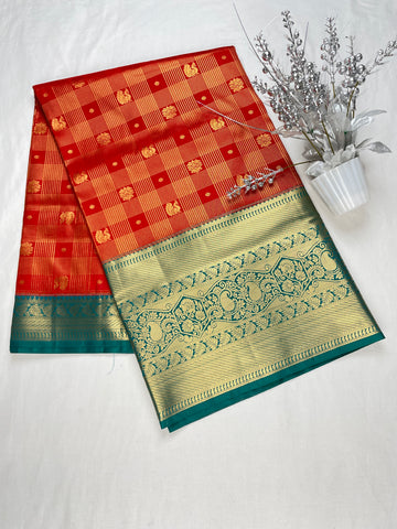 Kanchipattu Meenakari sarees