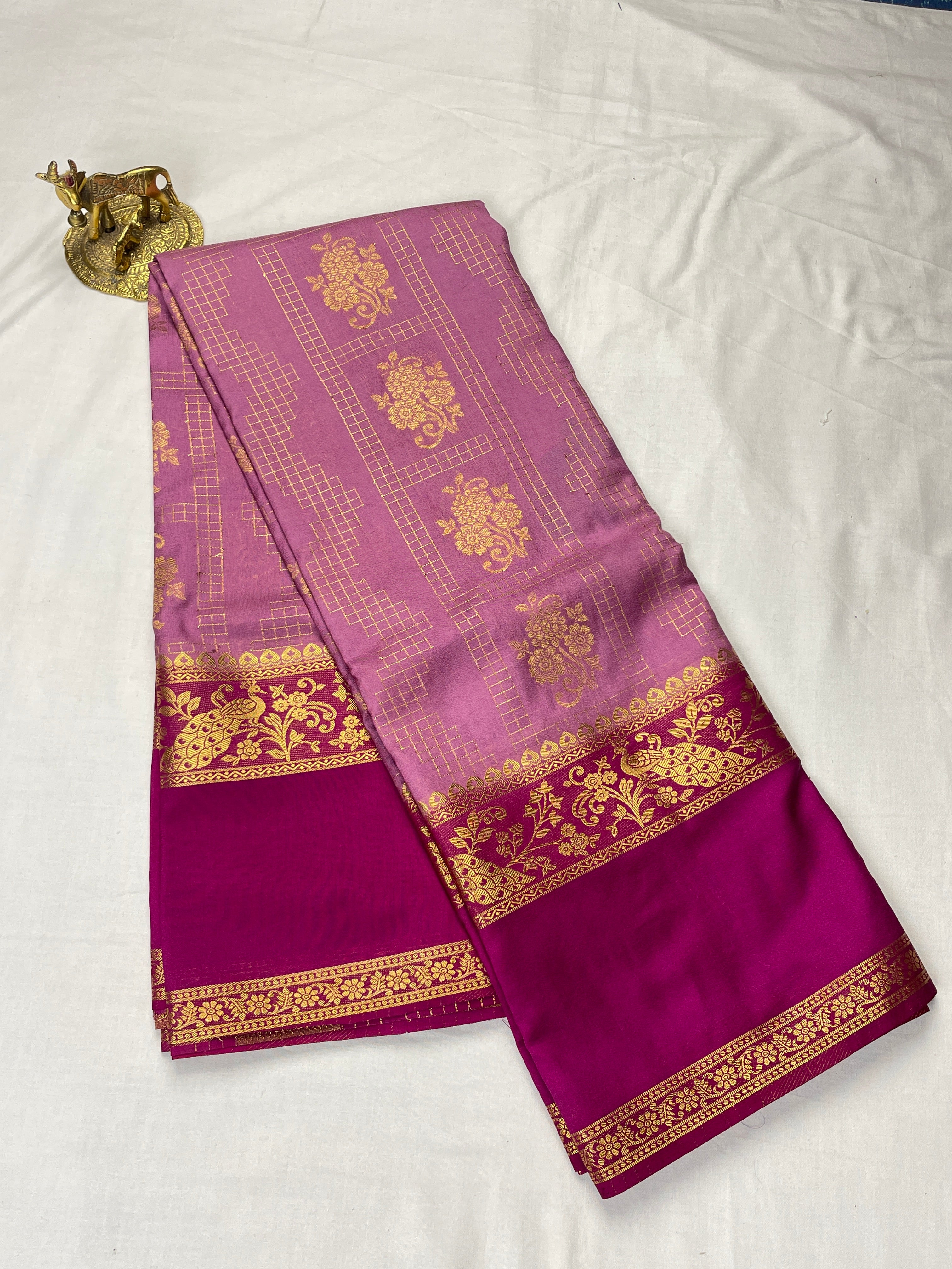 Mysore crape Sarees