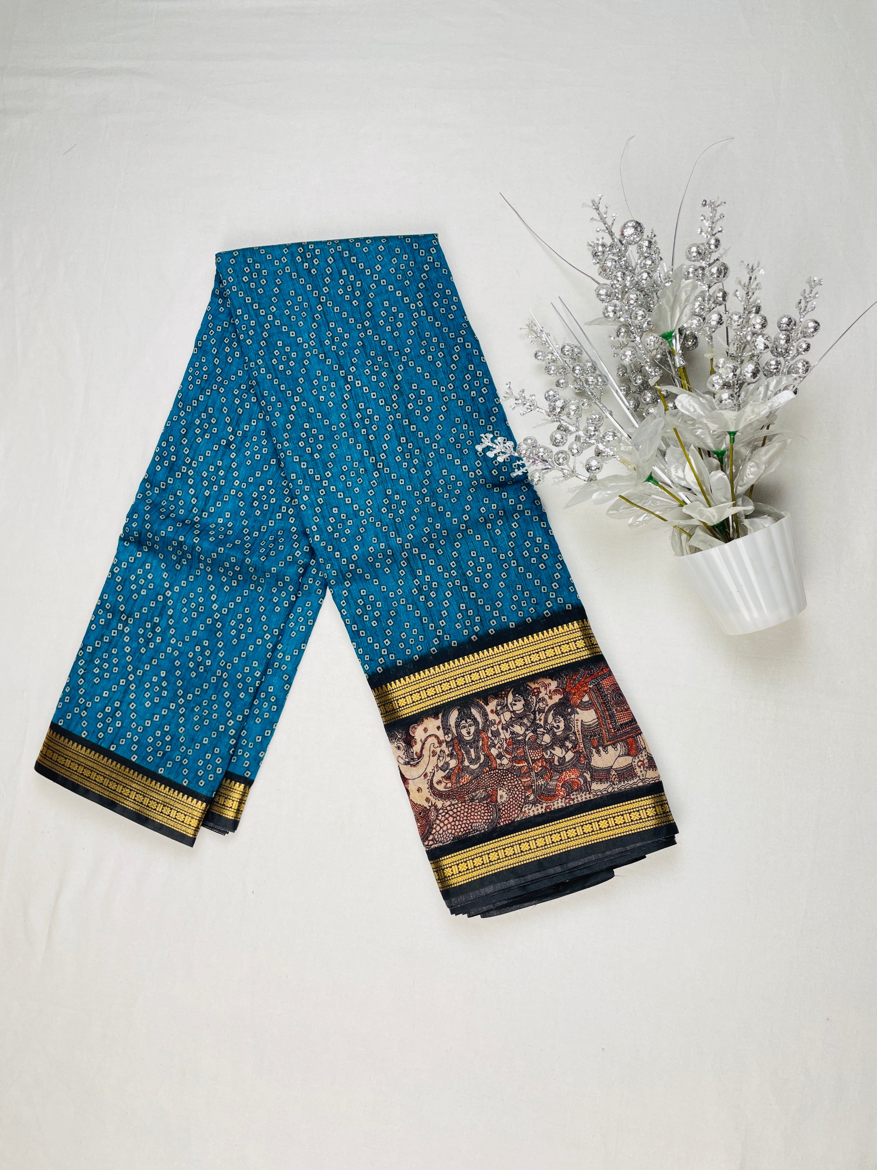 Maheshwari Silk Saree