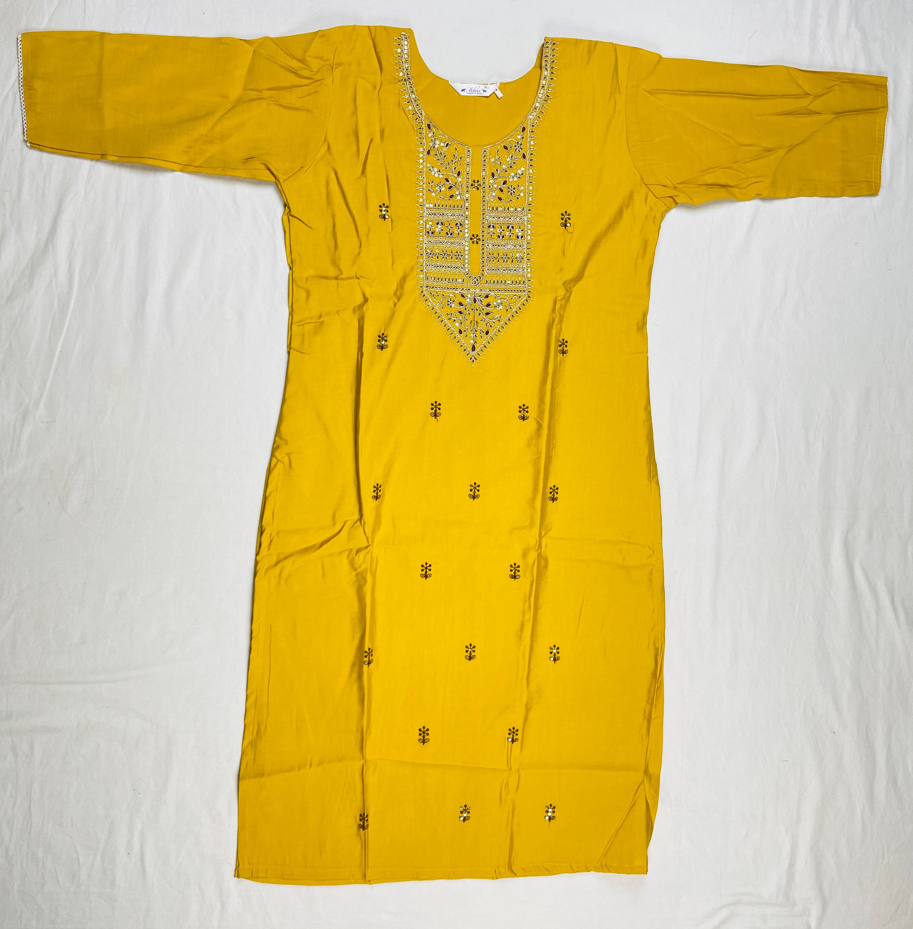 Cotton 3 piece kurti set