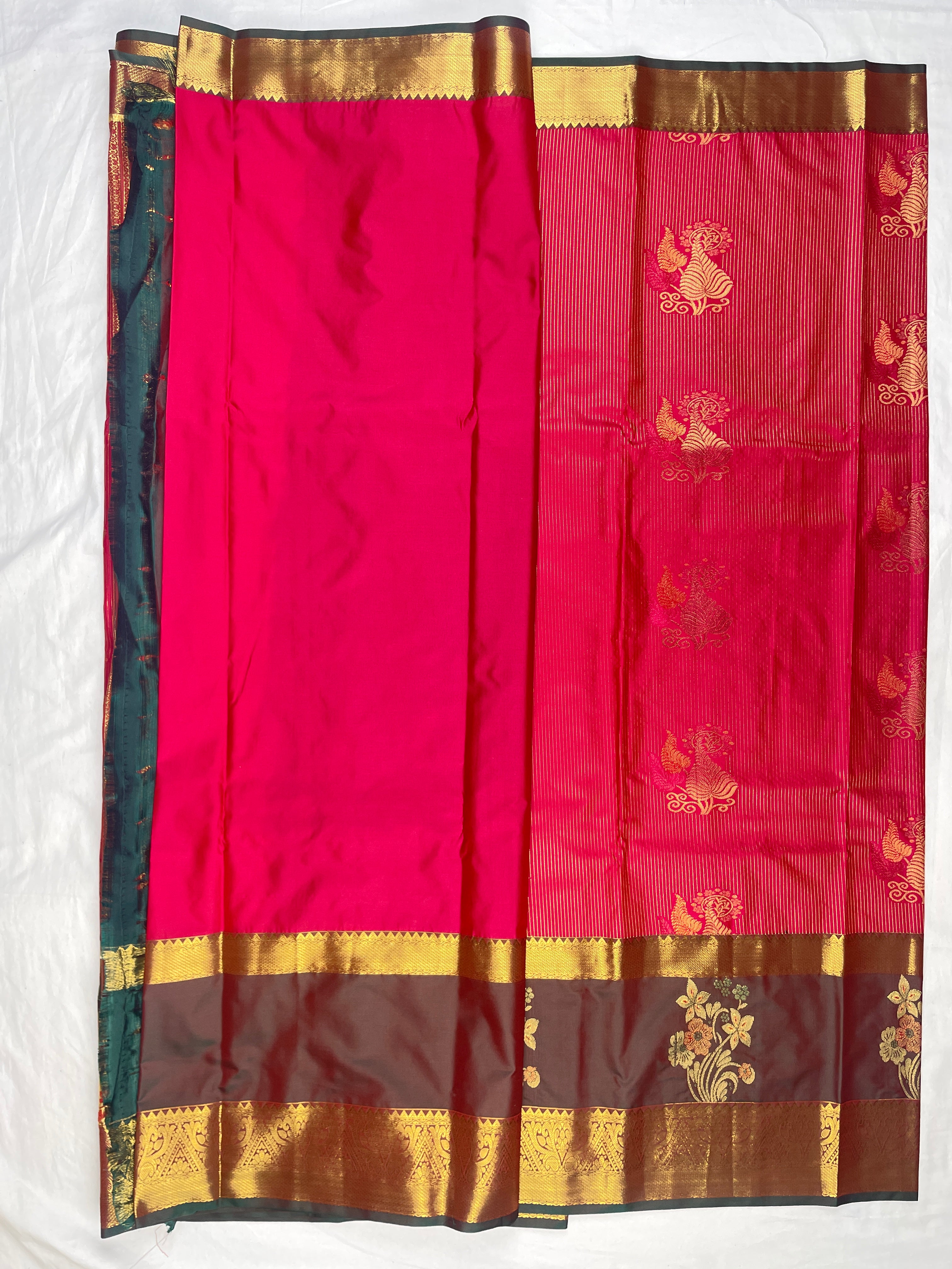 Semi Tissue Pattu Bridal Saree