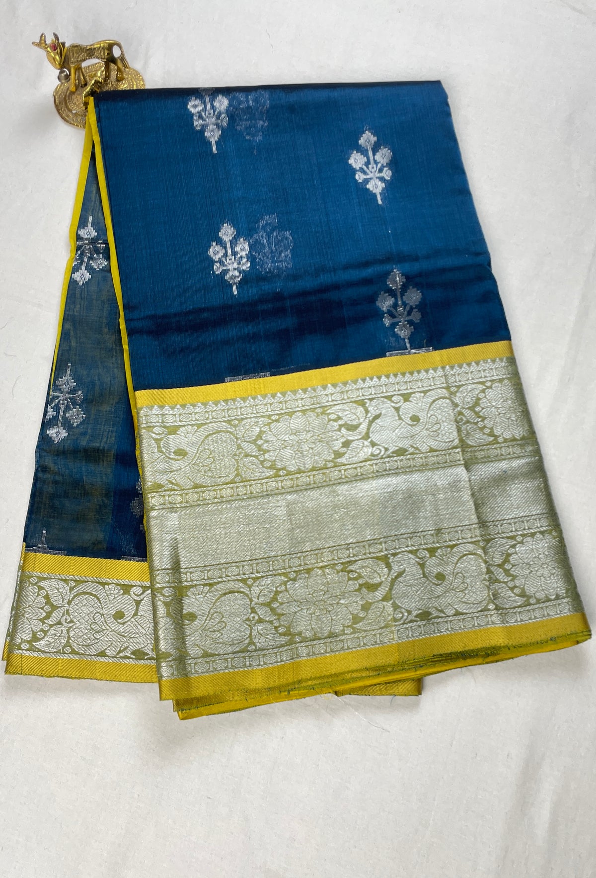 Mangalagiri Pattu Saree Pure Handloom