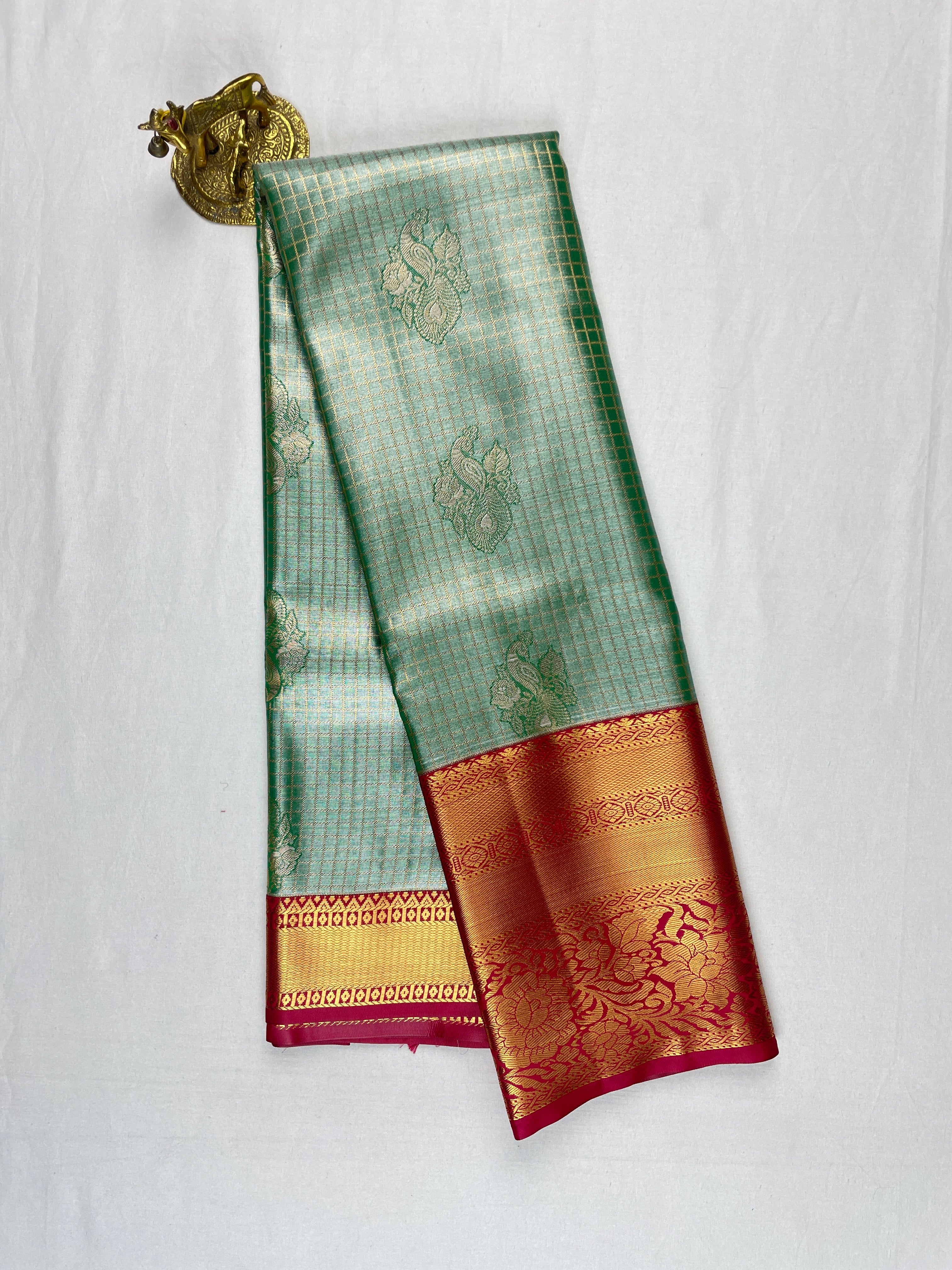 Kanchipattu Tissue Saree