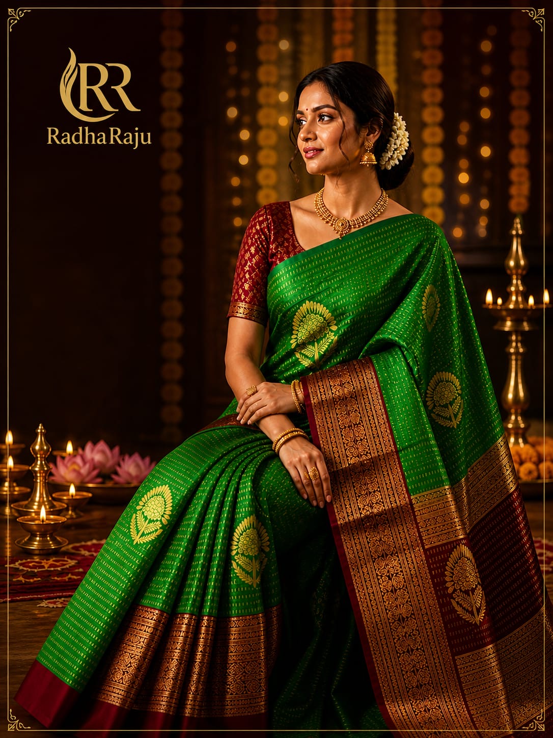 Kanchipattu Pure Handloom Bridal Sarees