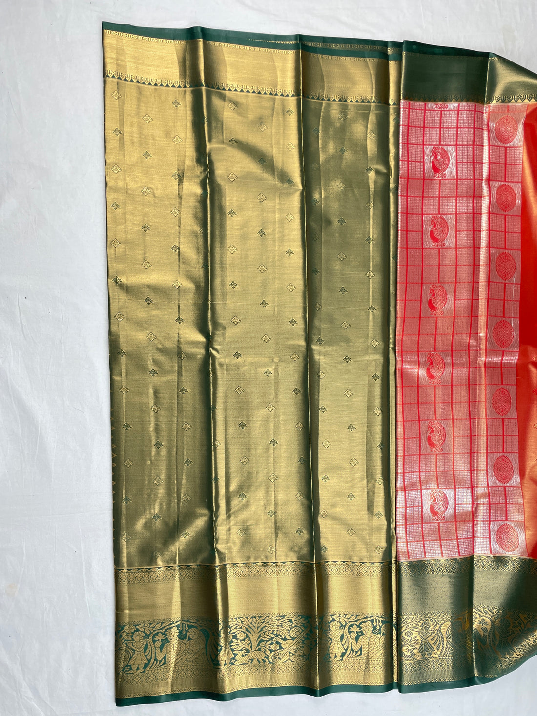 Kanchipattu Tissue Saree
