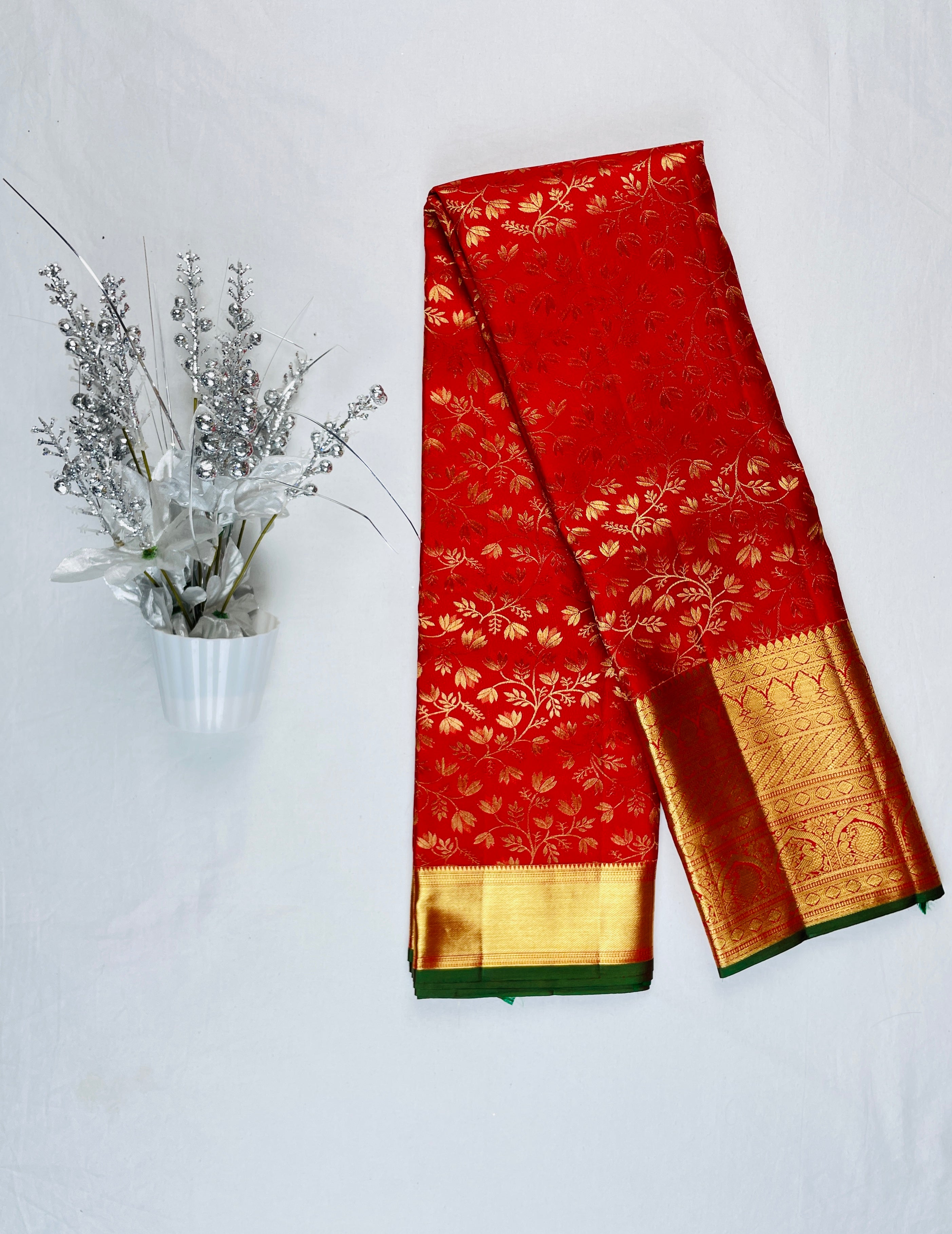 Kanchipattu Handloom Bridal Saree