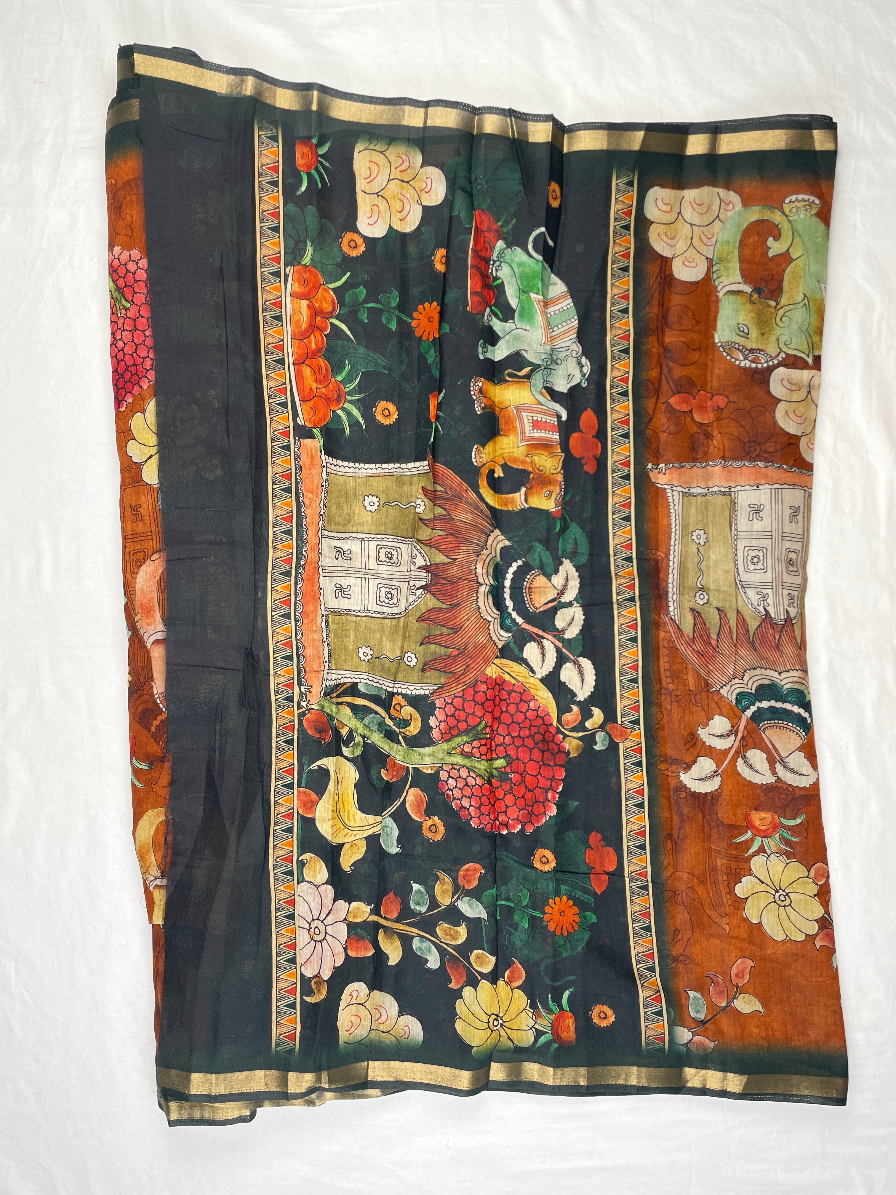 Maheshwari silk saree