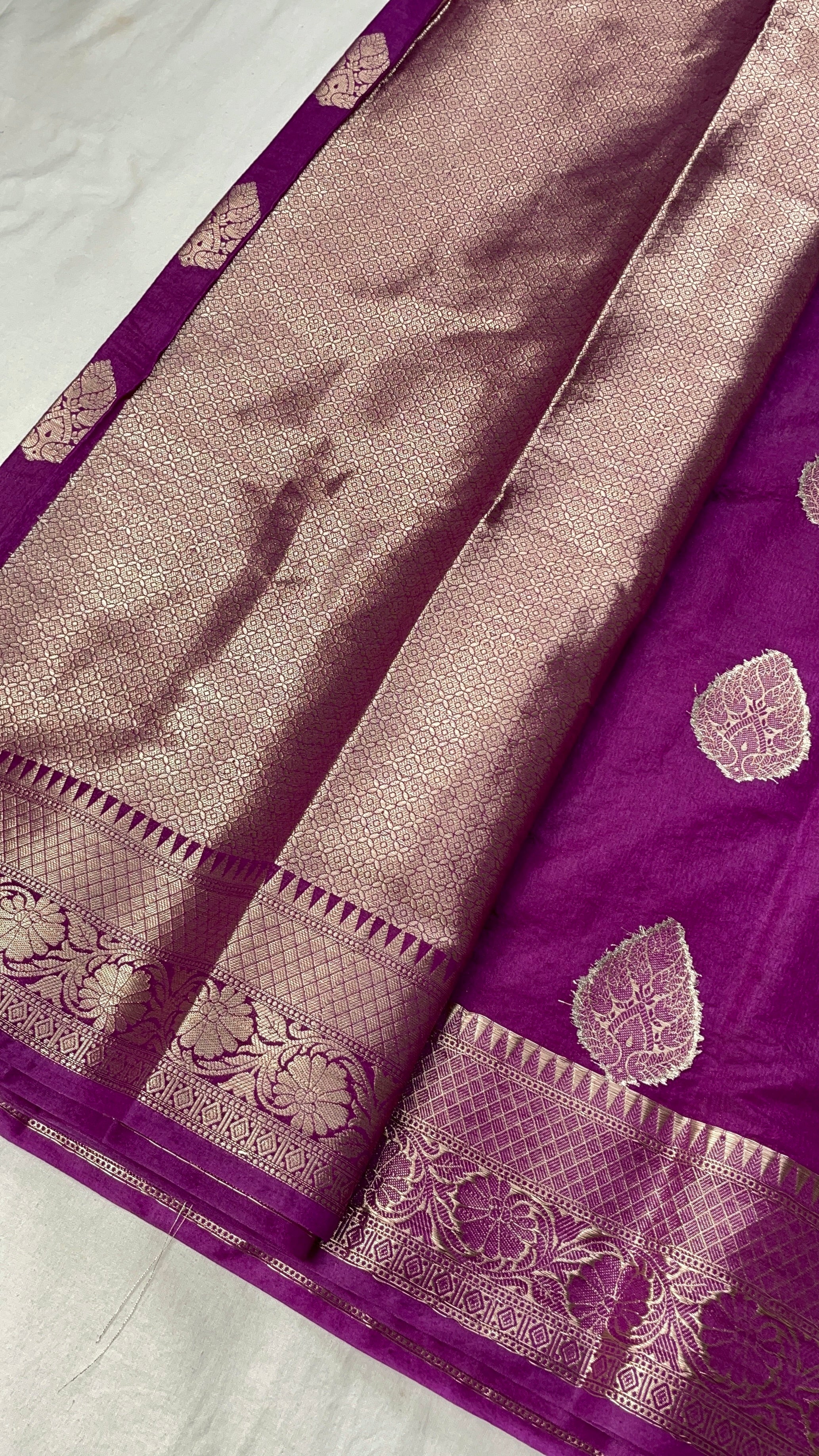 ✨ Banarasi Katan Soft Silk Saree