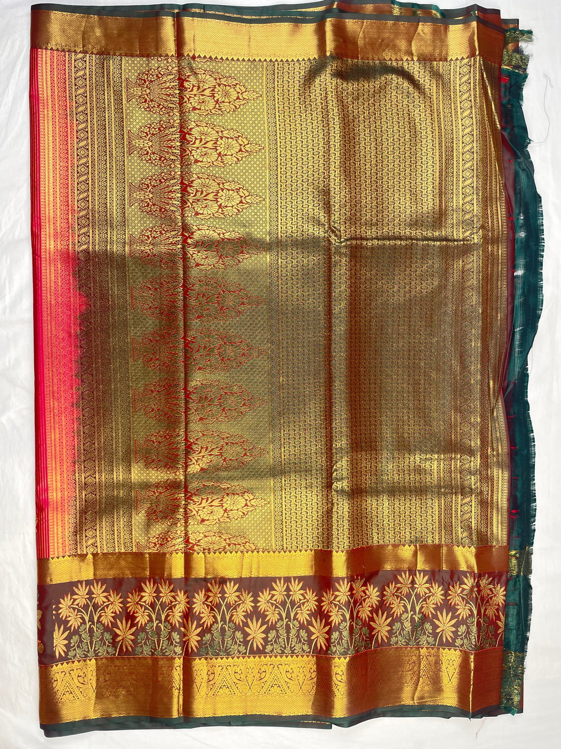 Semi Tissue Pattu Bridal Saree