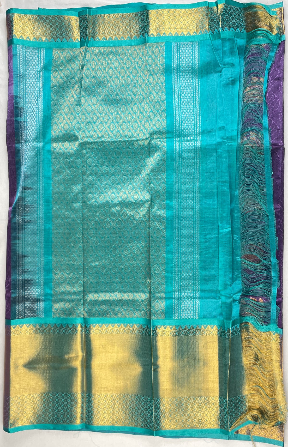 Mangalagiri Pattu Saree Pure Handloom