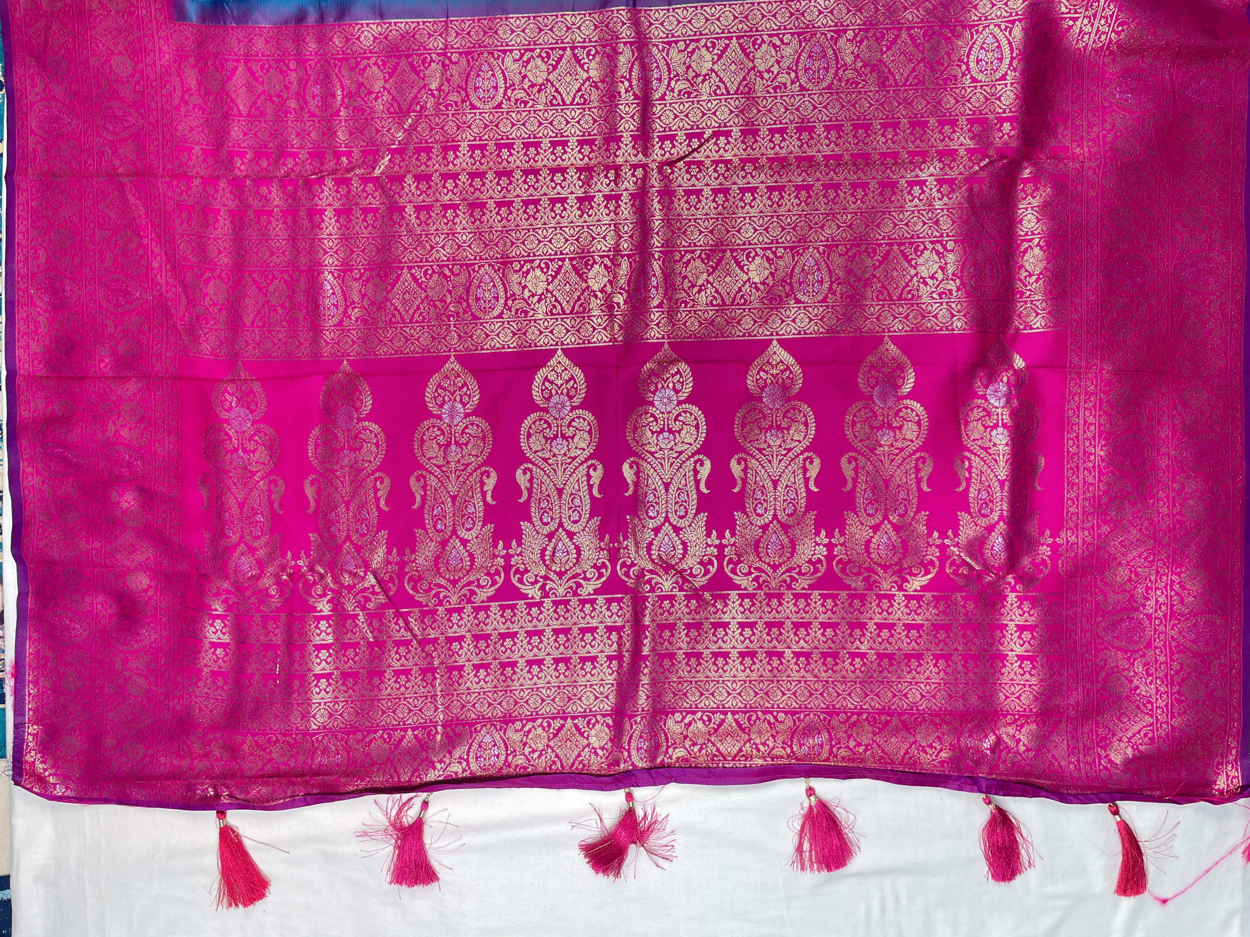 Semi Uppada pattu saree