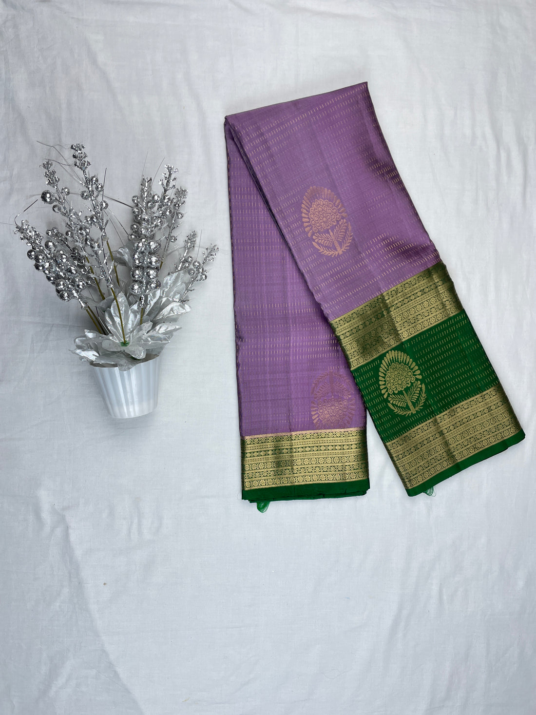 Pure Kanchipattu Handloom Bridal Saree