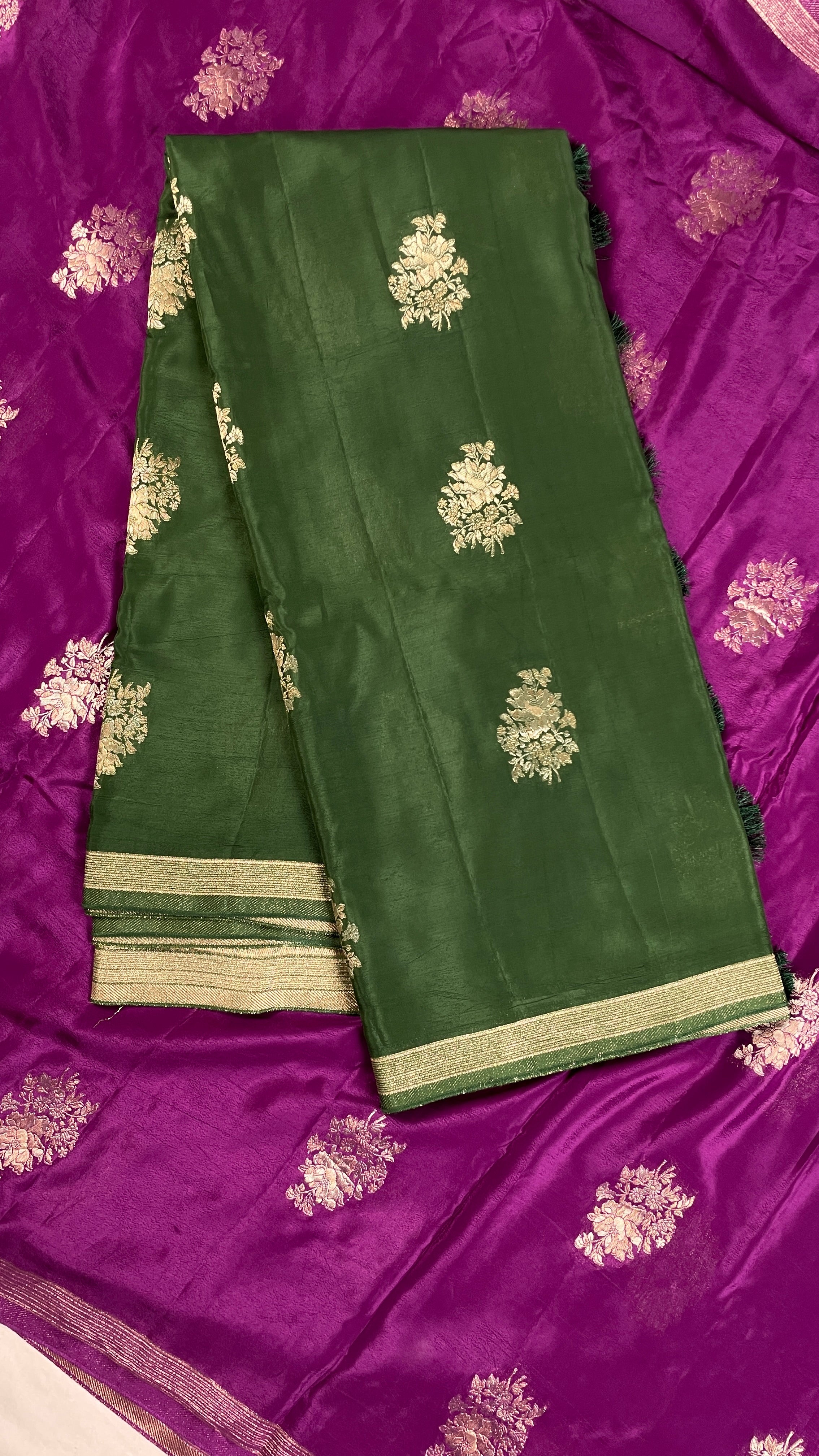 ✨ Premium Kashmiri Viscous Silk Saree ✨