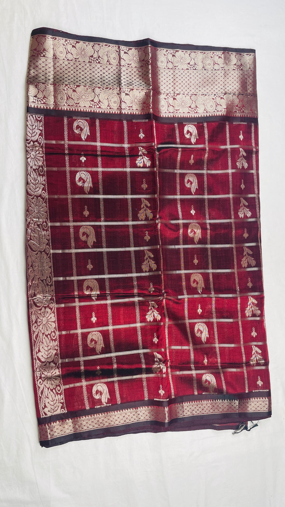 Premium Mangalagiri pattu Saree Handloom