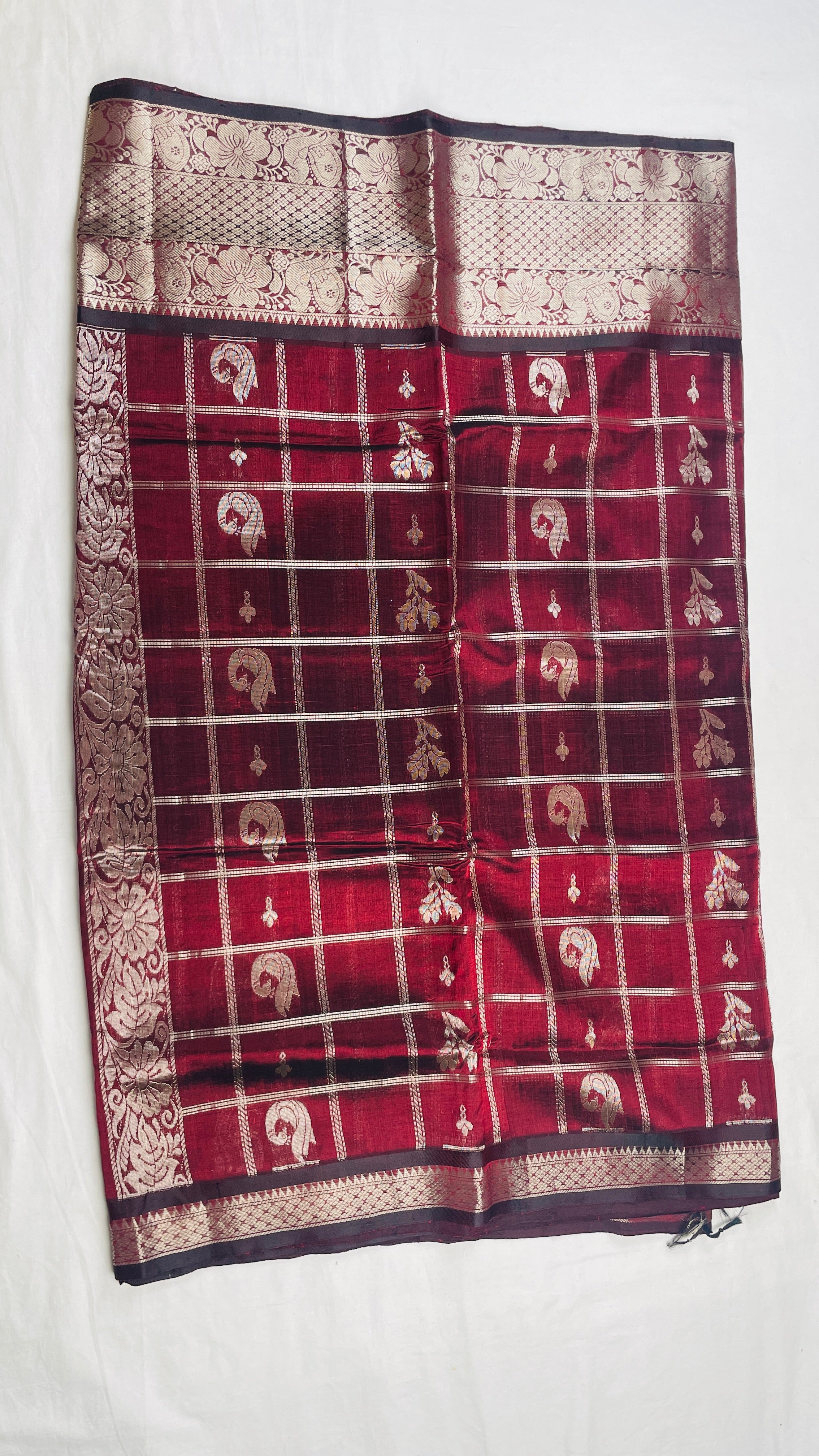 Premium Mangalagiri pattu Saree Handloom