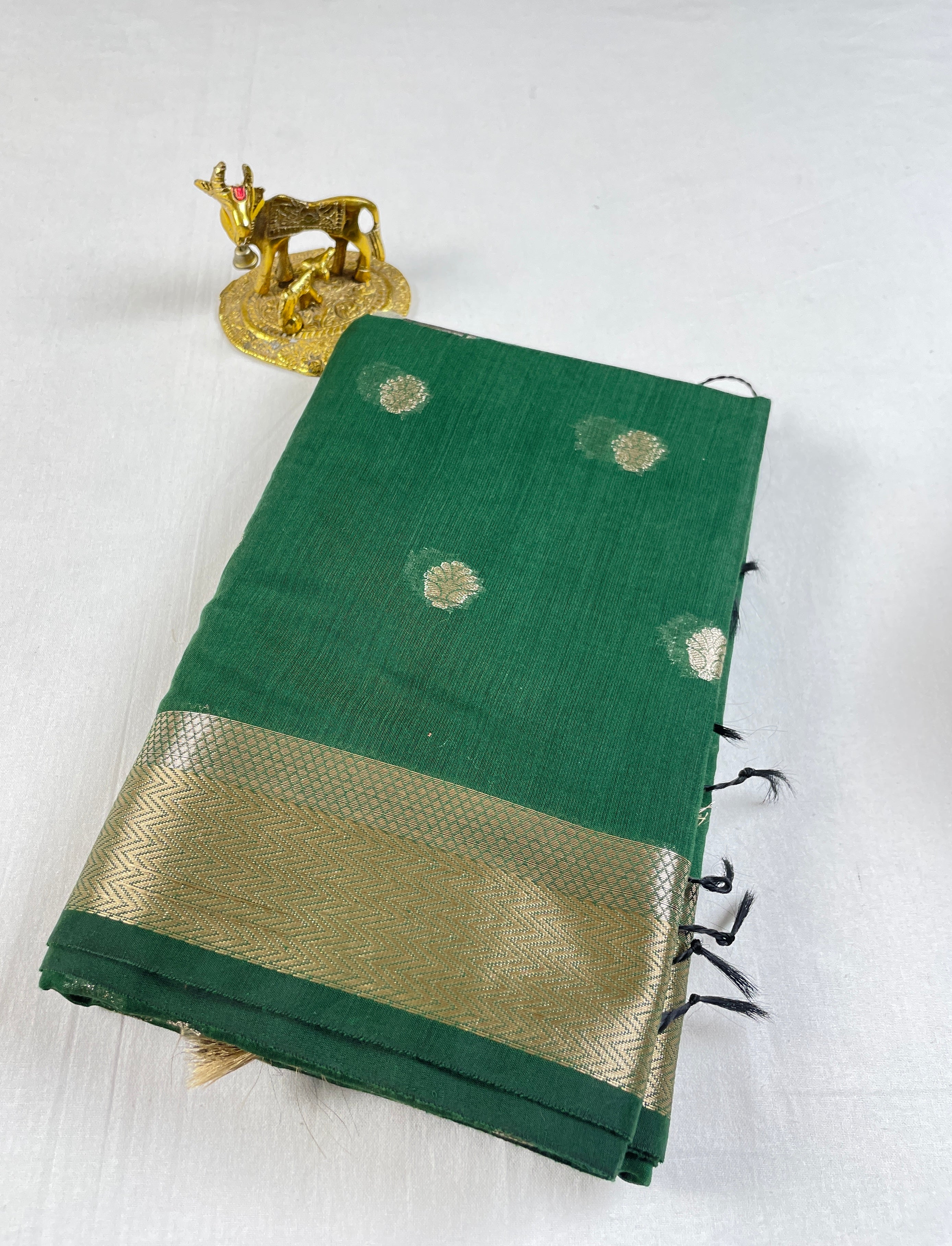 Mangalagiri Silk fancy Saree motif Design