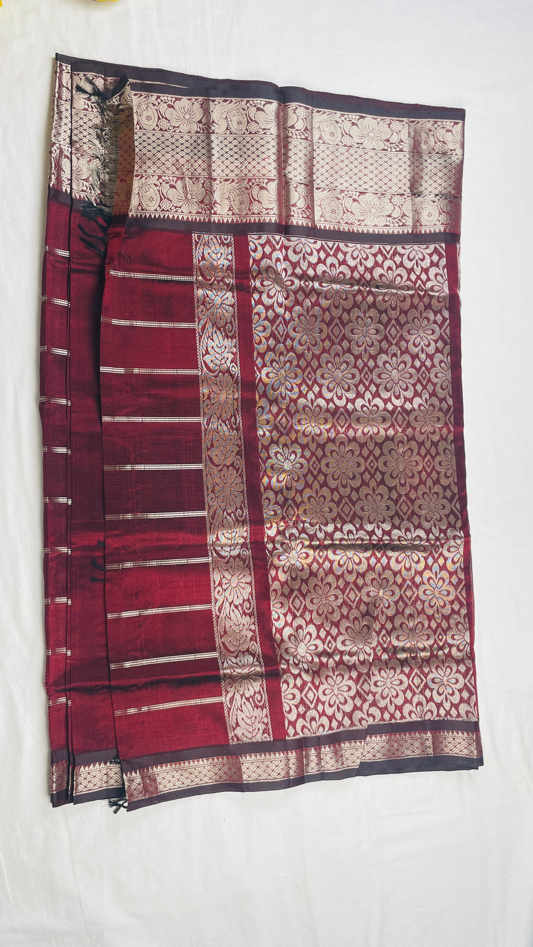 Premium Mangalagiri pattu Saree Handloom
