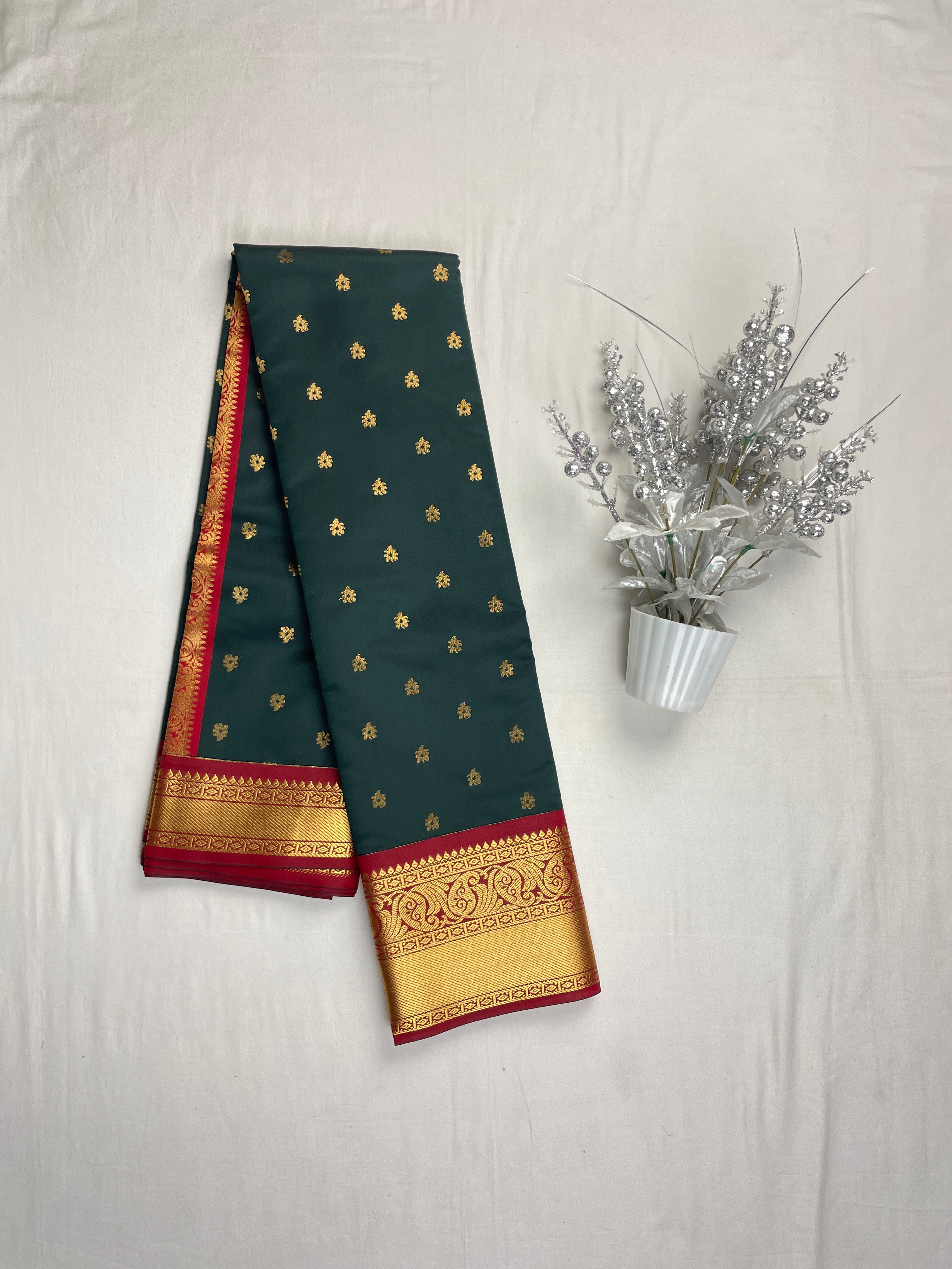 Semi Kanchipattu Saree