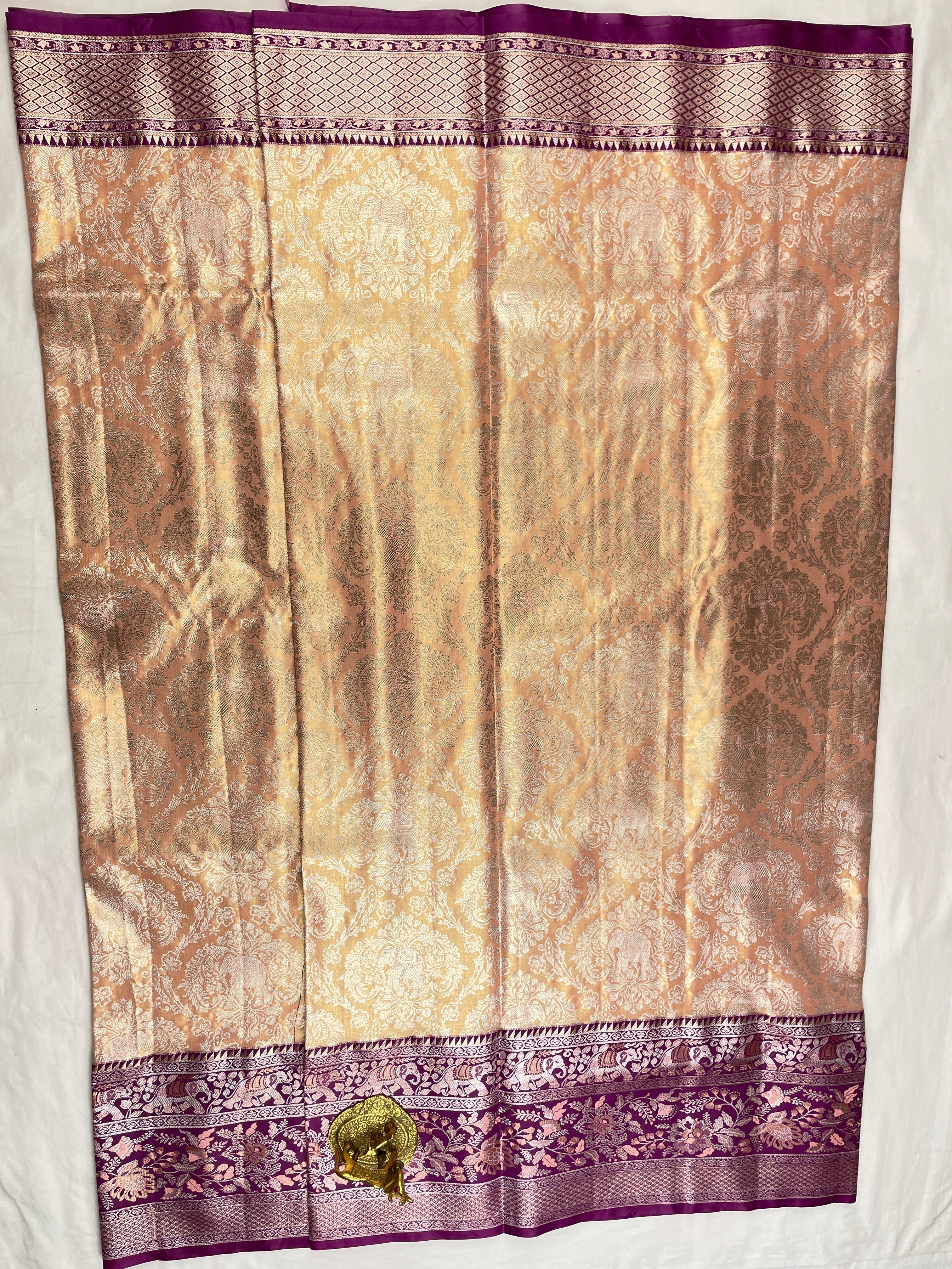 Kanchipattu Meenakari sarees