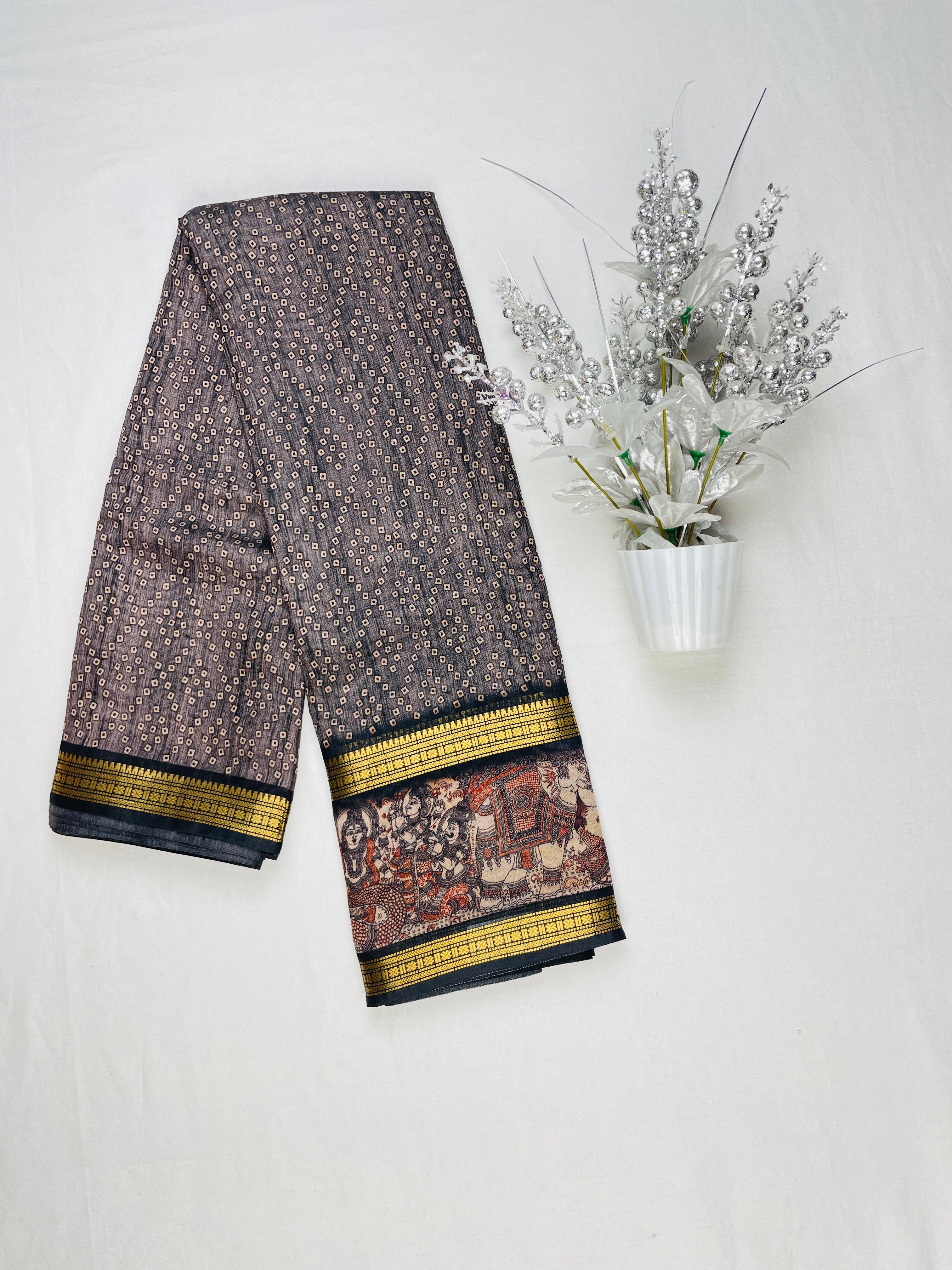 Maheshwari Silk Saree