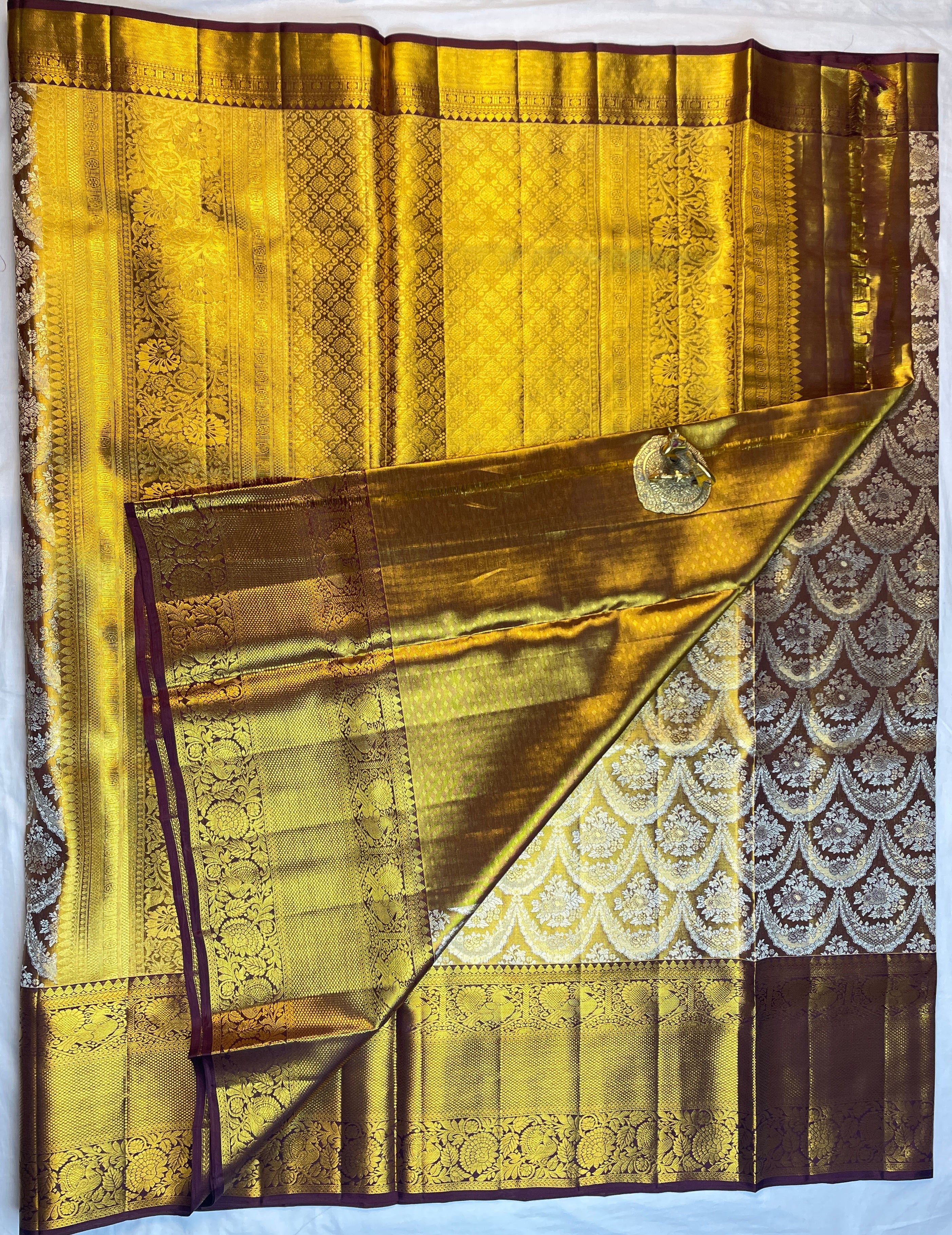 Kanchipattu Bridal Handloom Saree