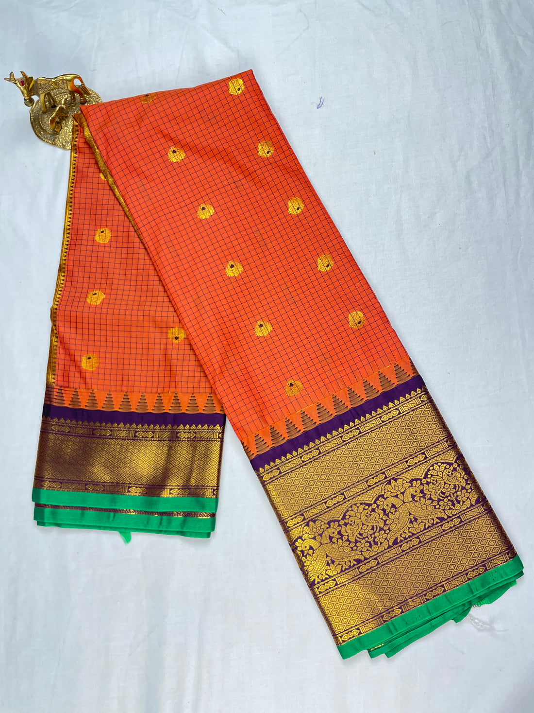 Semi Gadwal Sarees vintage version