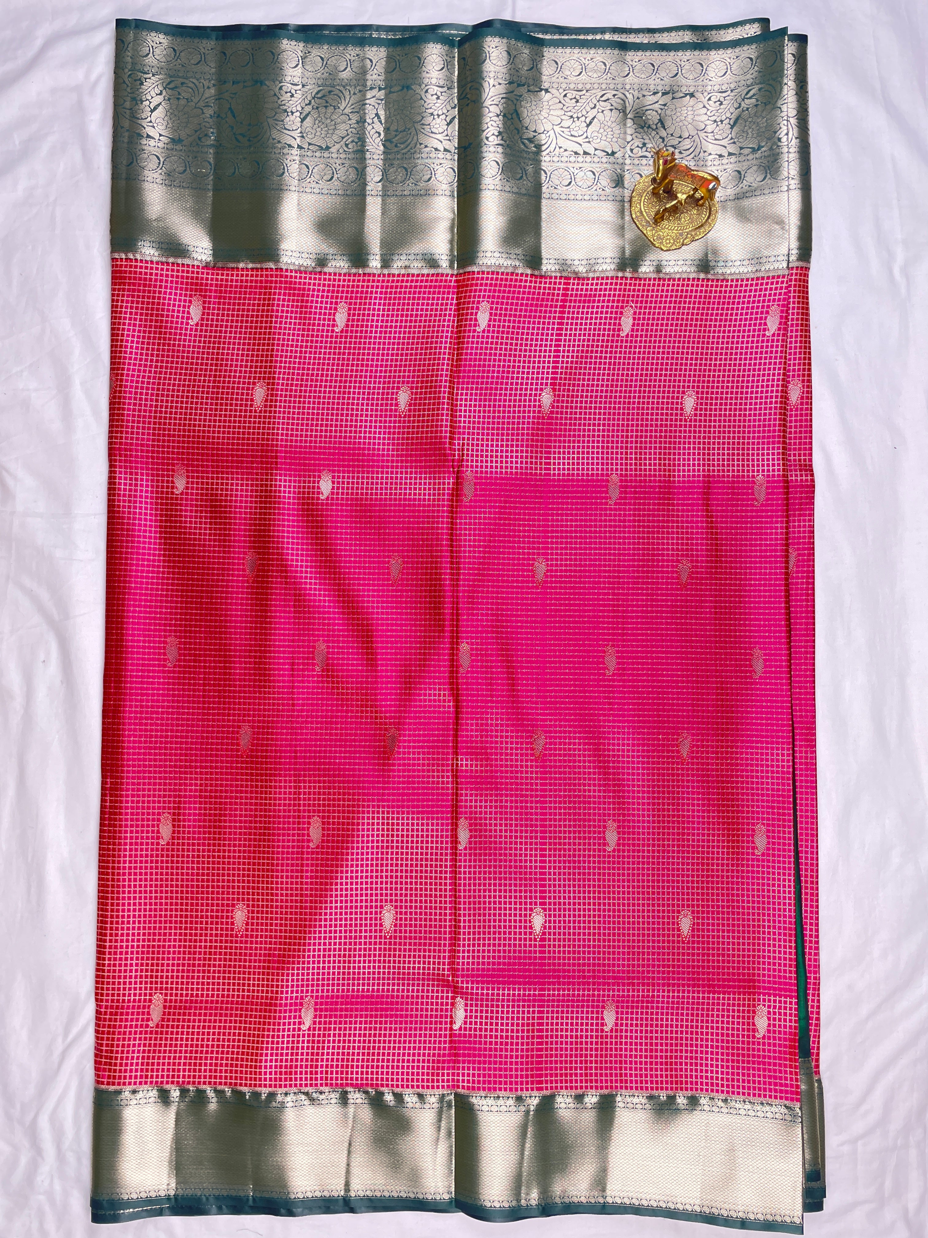 Kanchipattu Meenakari Design Sarees