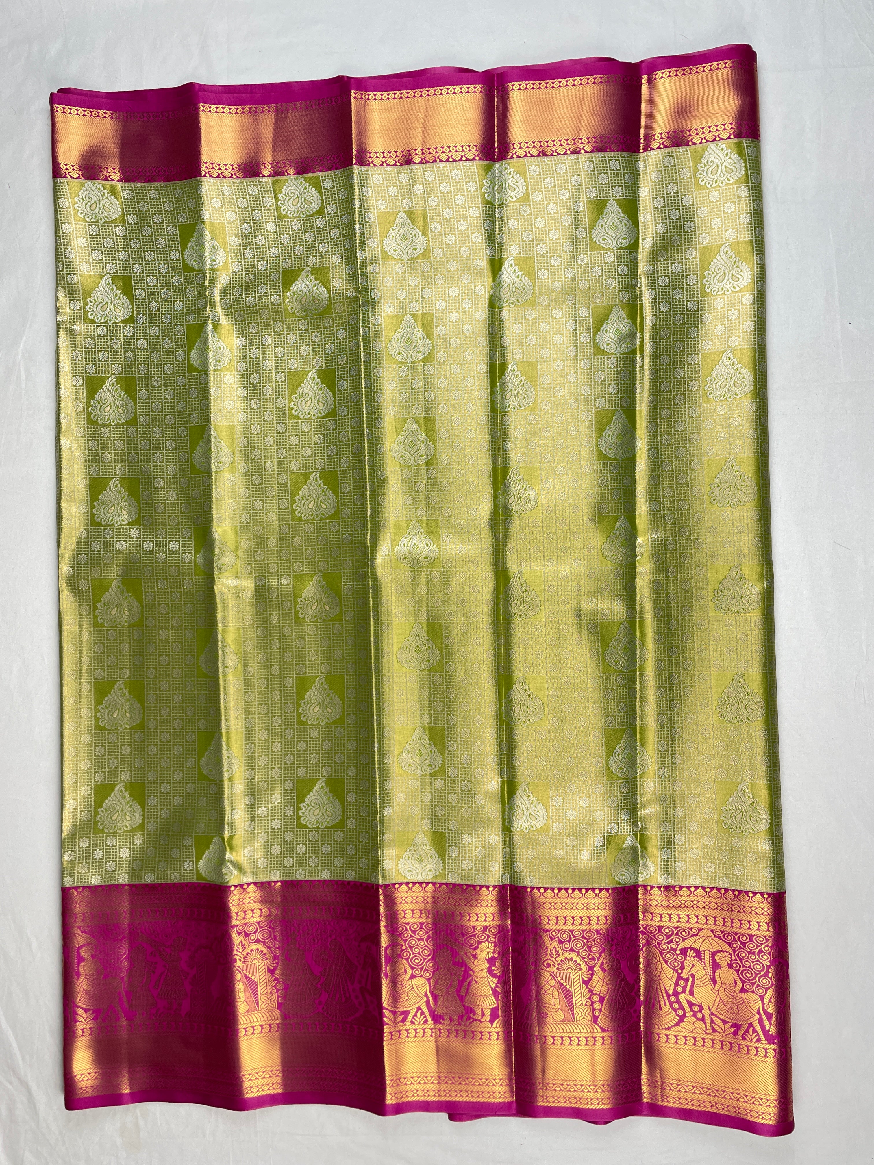 Kanchipattu Tissue Sarees