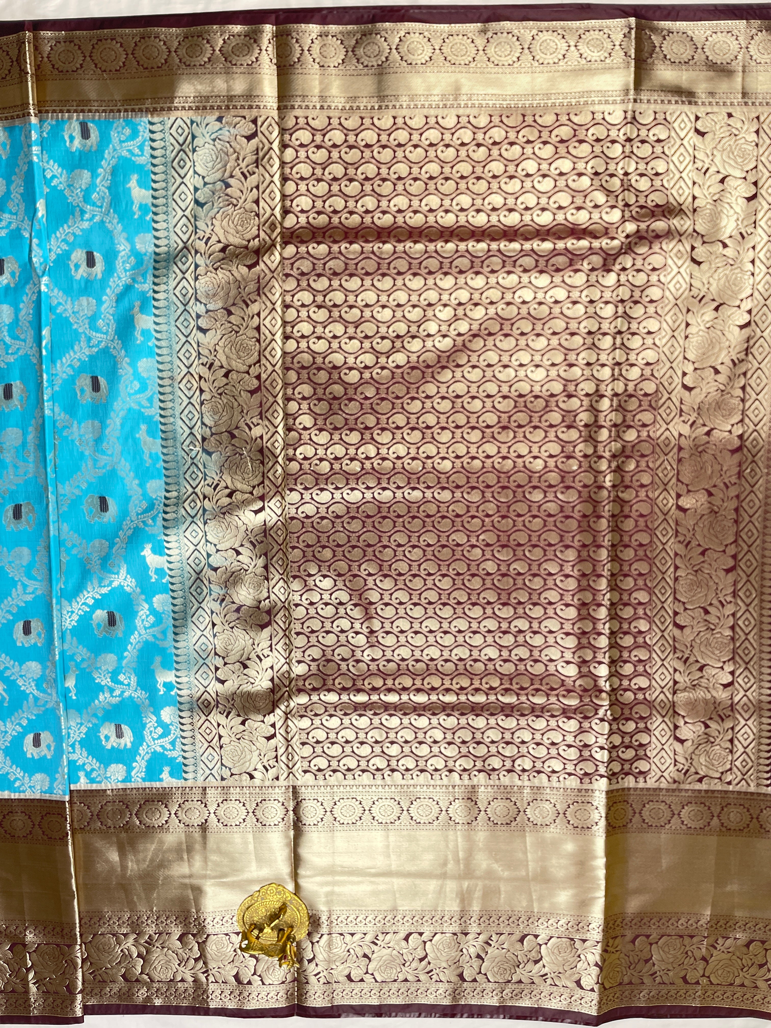 Kanchipattu Meenakari Sarees