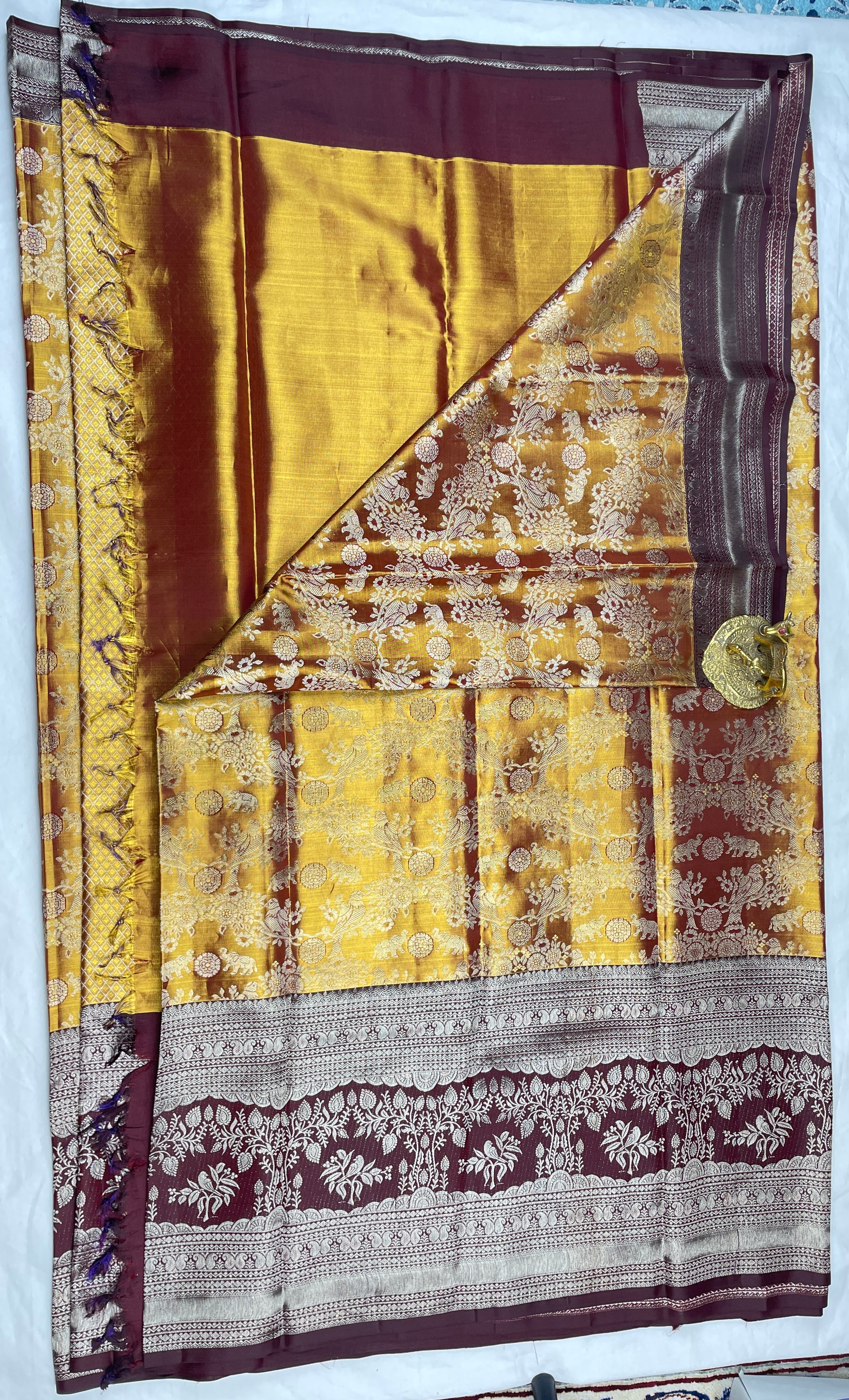 Kanchipattu Handloom Bridal Saree