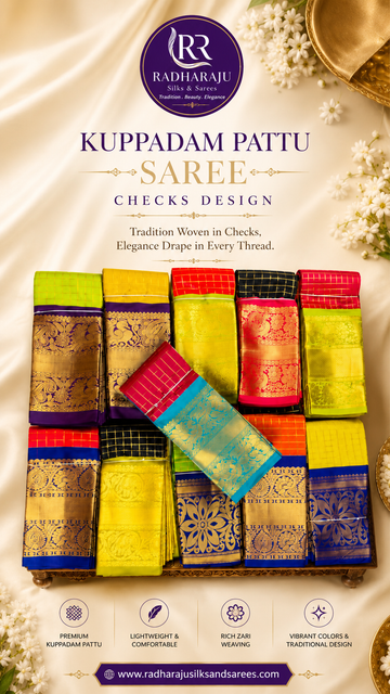 Kuppadam Pattu Saree