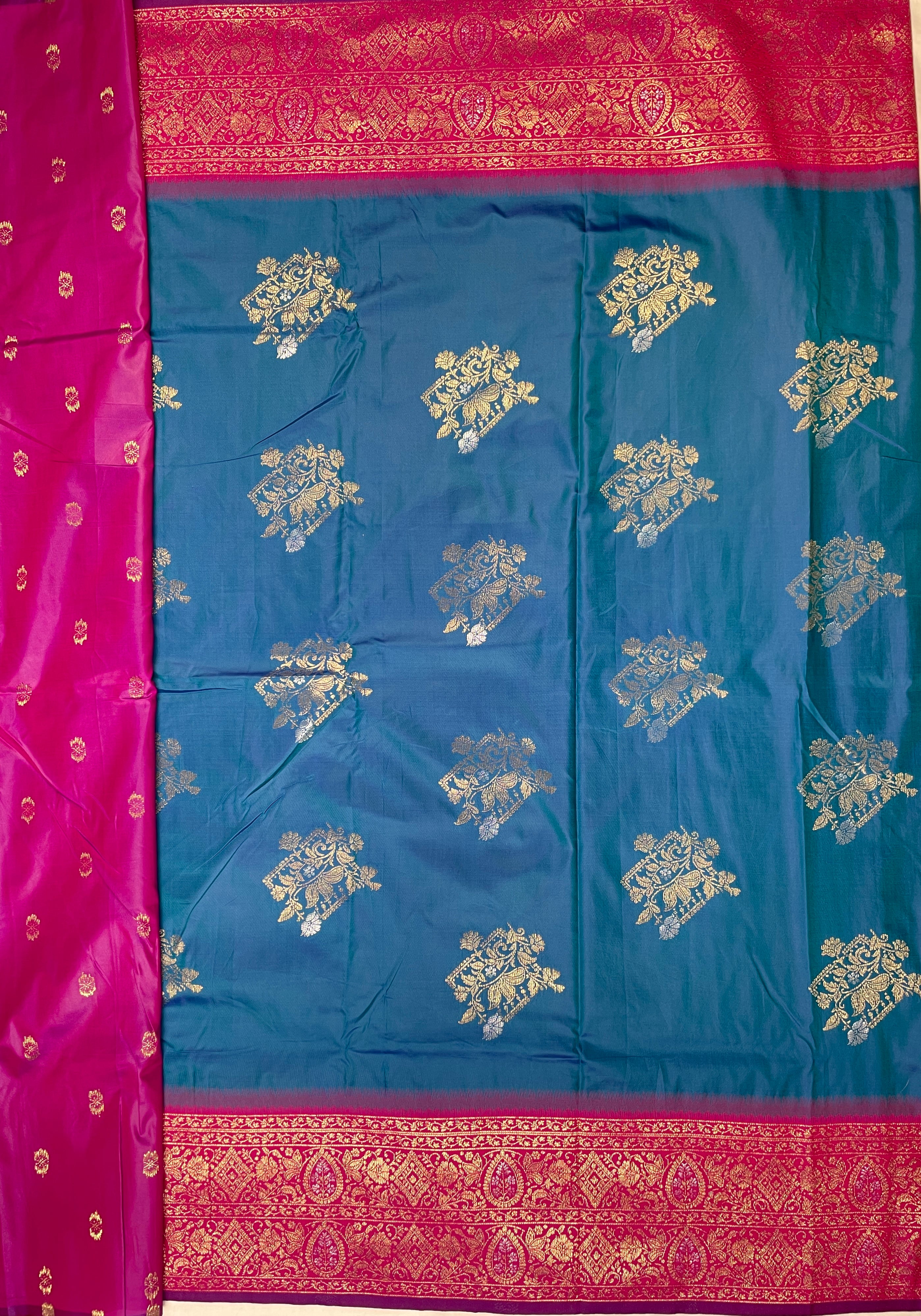 Semi Uppada pattu saree