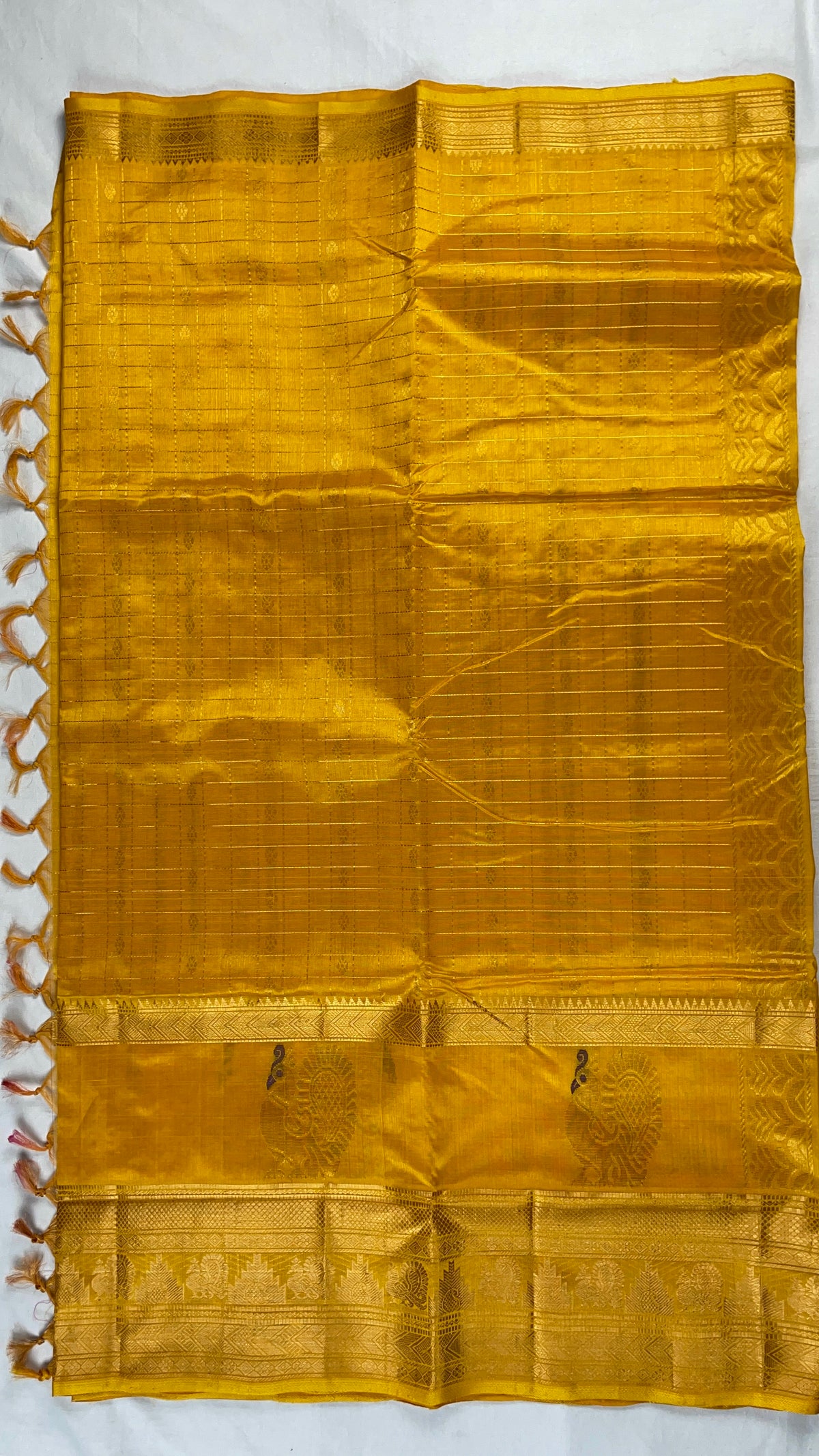Mangalagiri Pattu Saree Pure Handloom