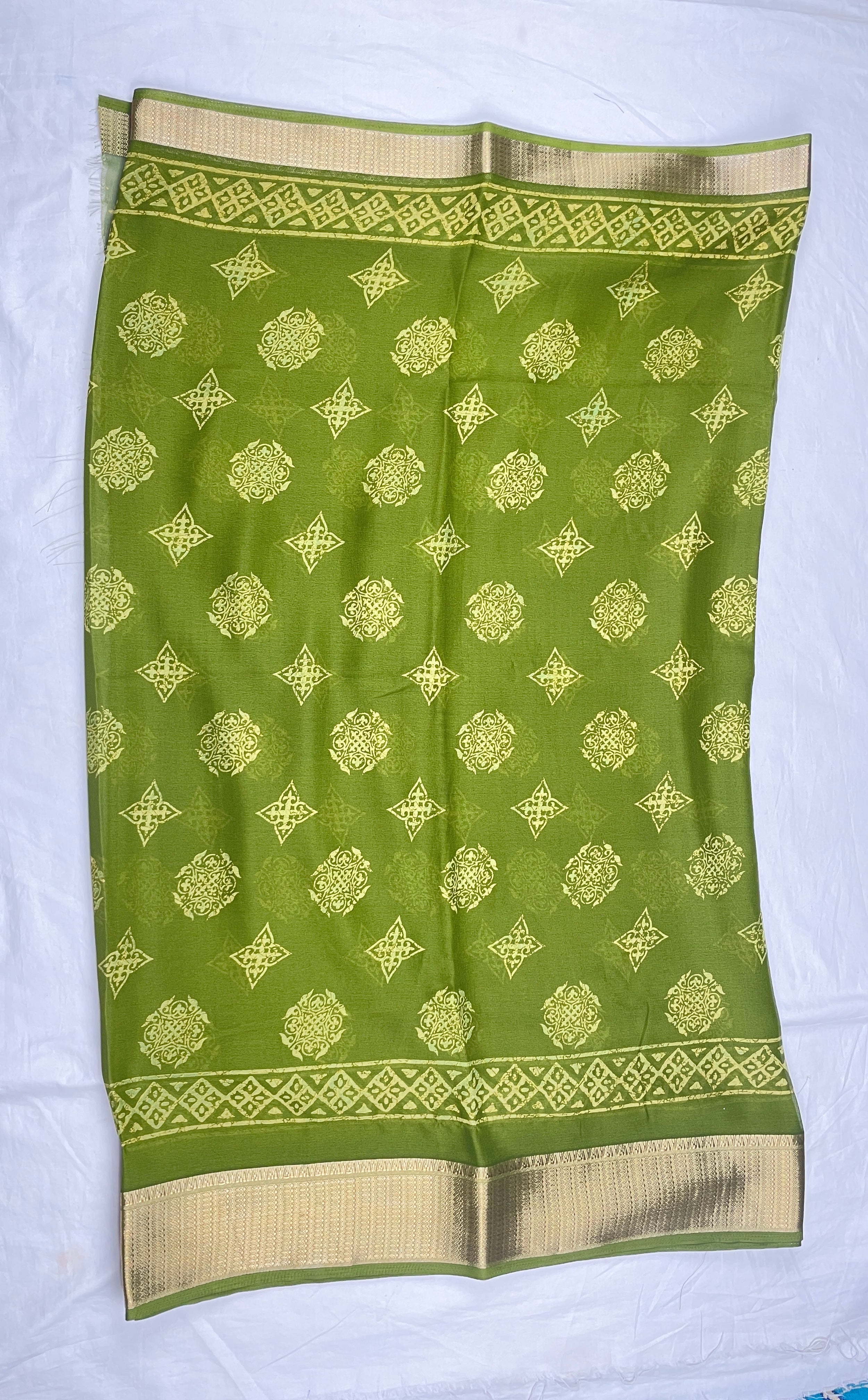Georgette fancy wear saree