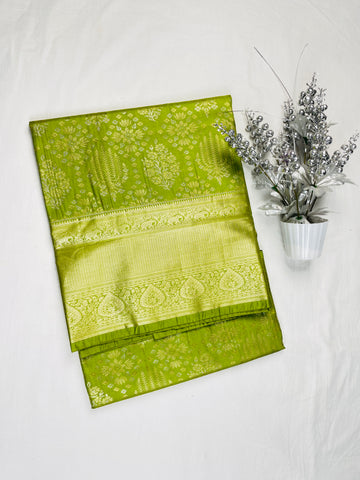 Semi pattu Tissue Bridal Saree