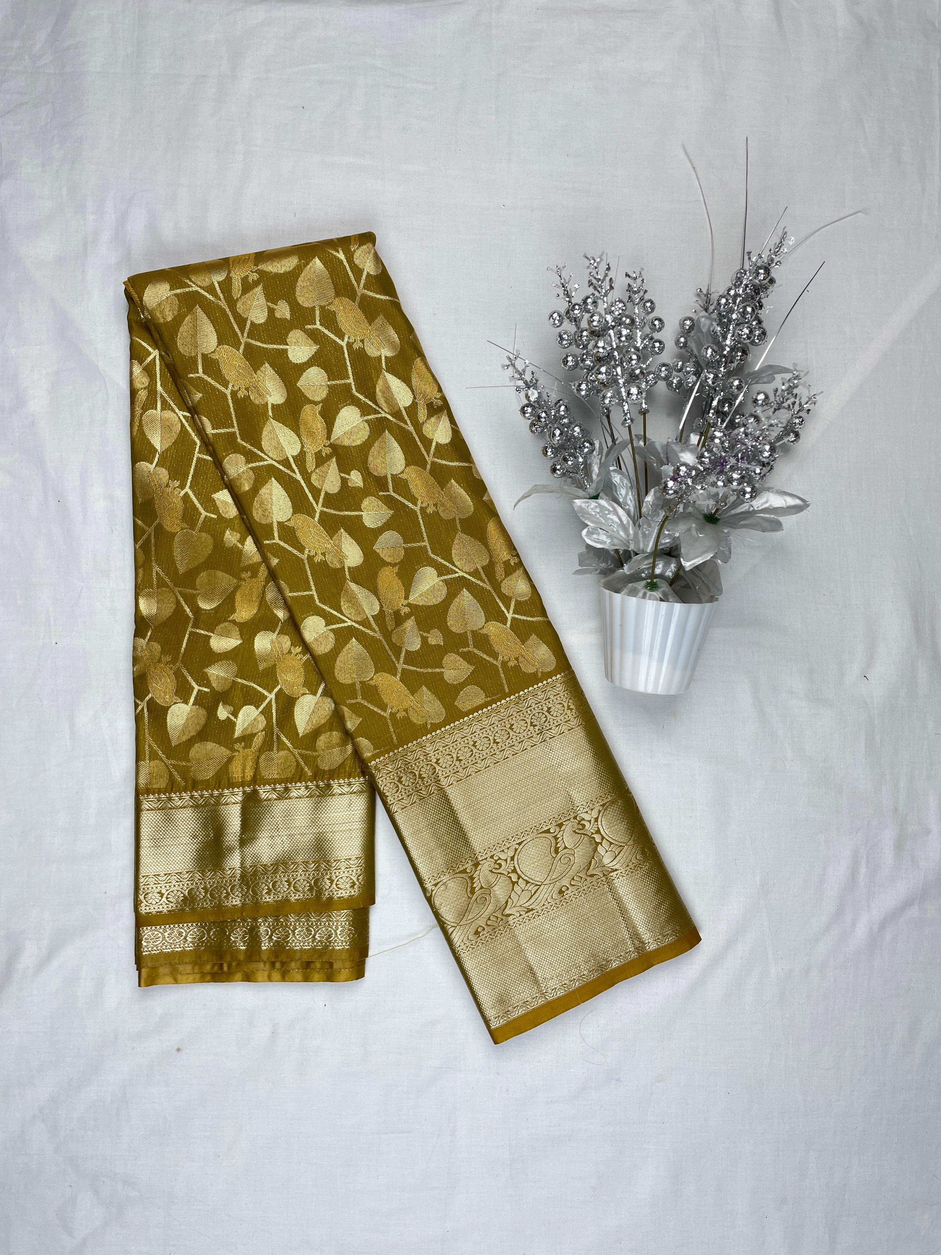 Kanchipattu Tissue Sarees