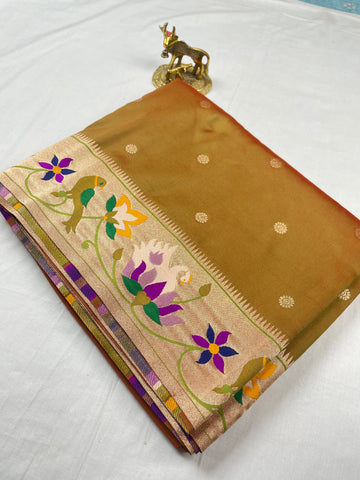 Banarasi Paithani Pattu Sarees