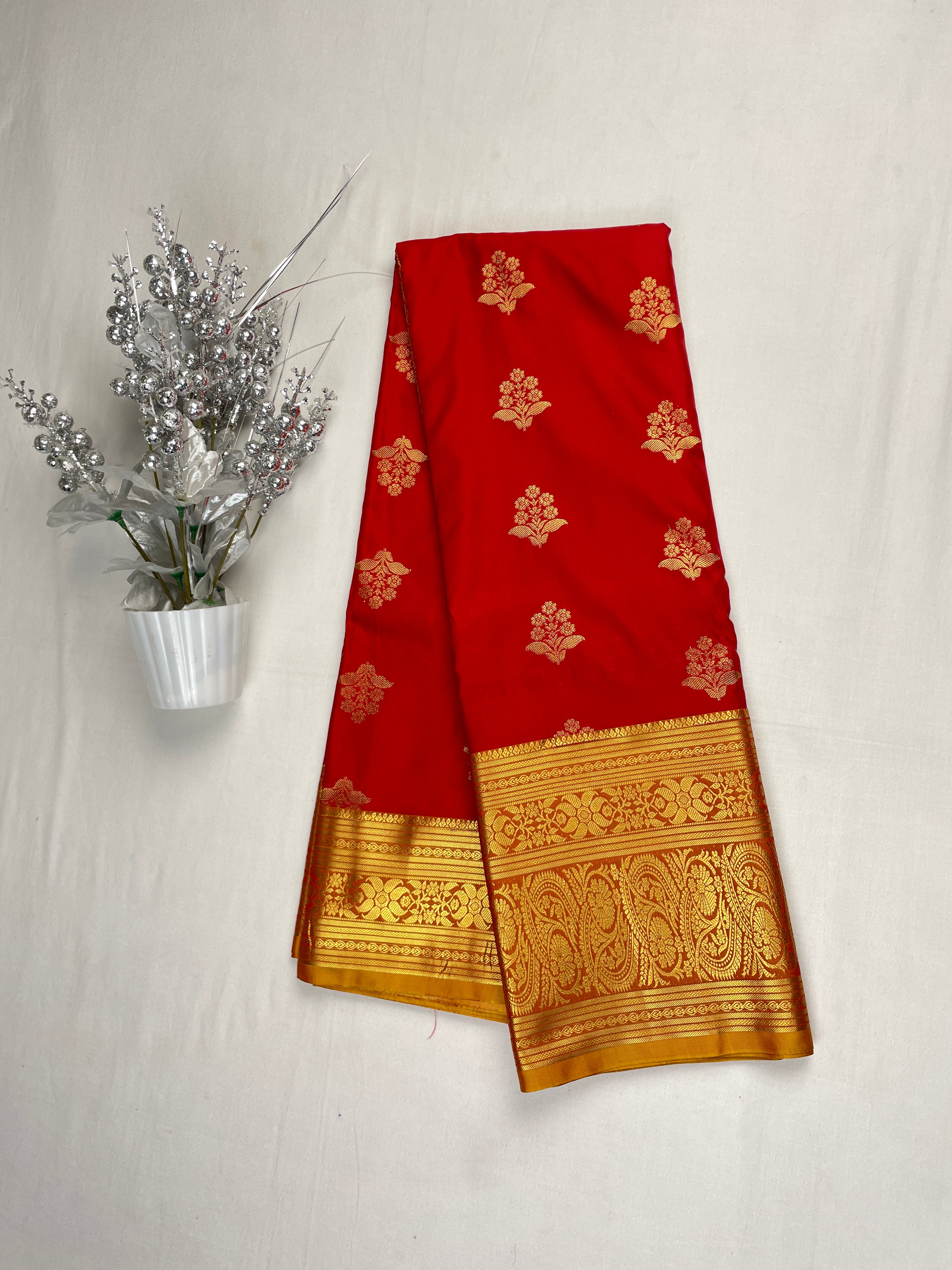Semi Kanchipattu Saree