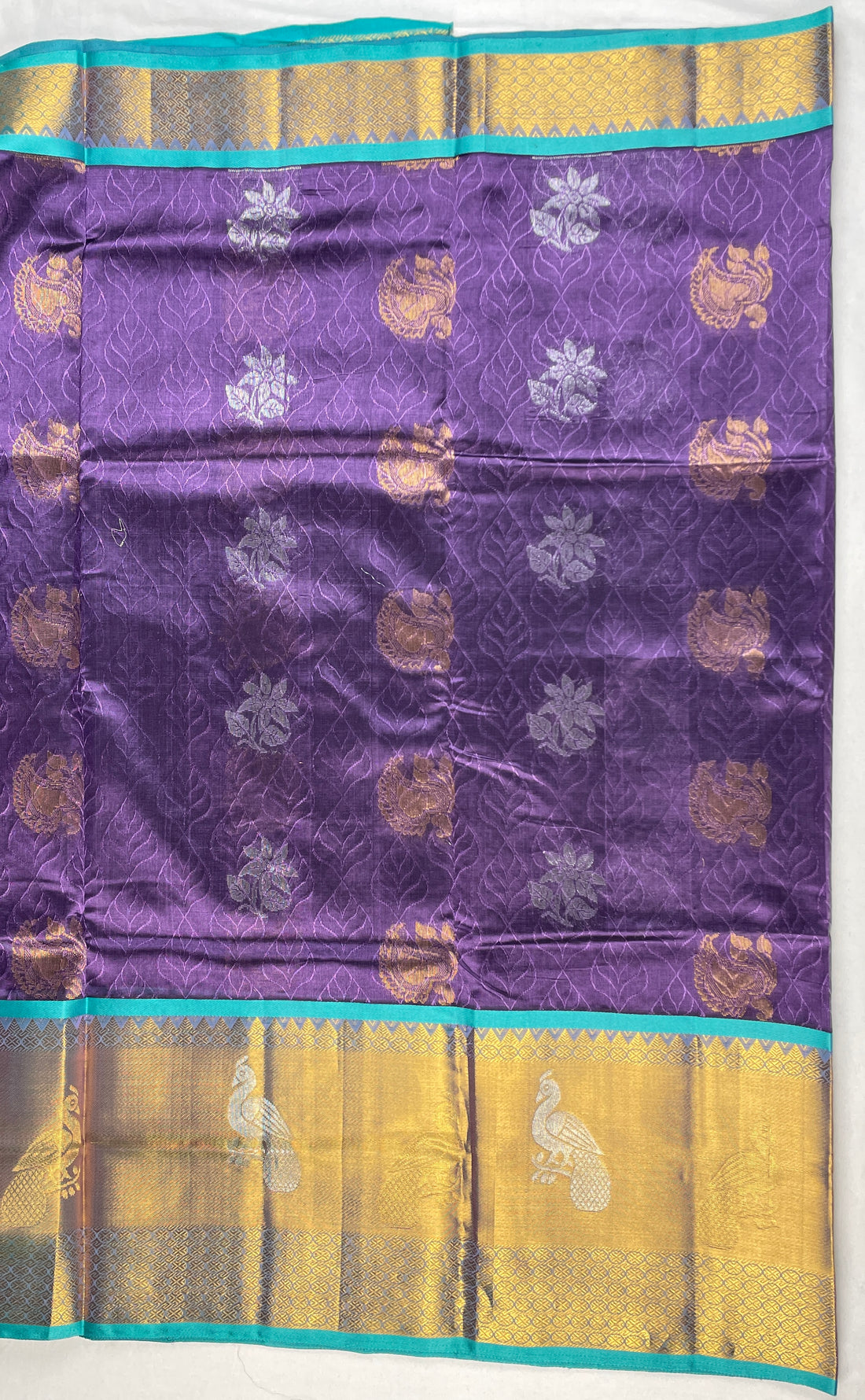 Mangalagiri Pattu Saree Pure Handloom