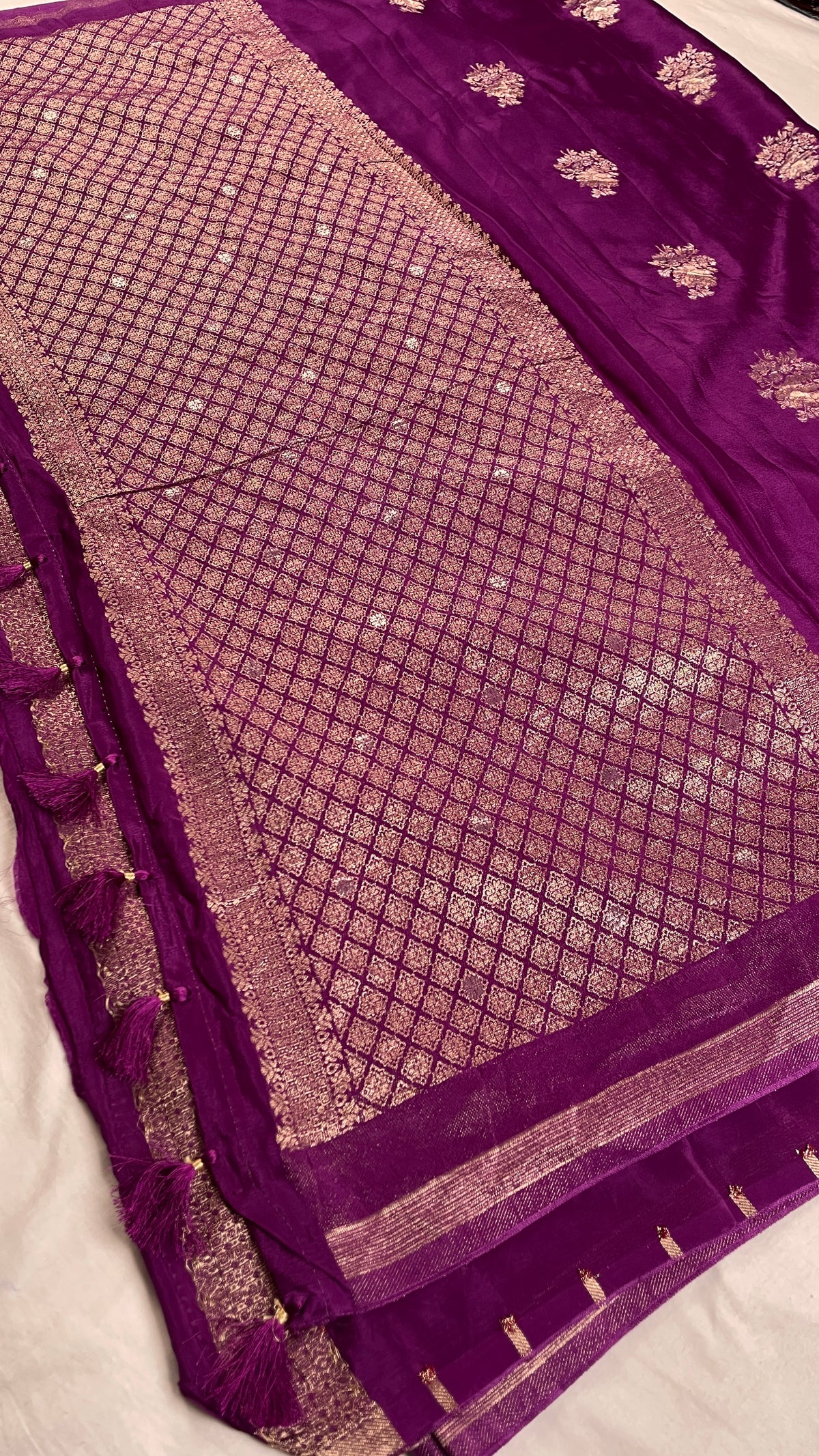 ✨ Premium Kashmiri Viscous Silk Saree ✨
