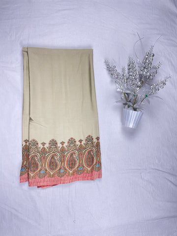 Kashmiri Crape fancy Saree