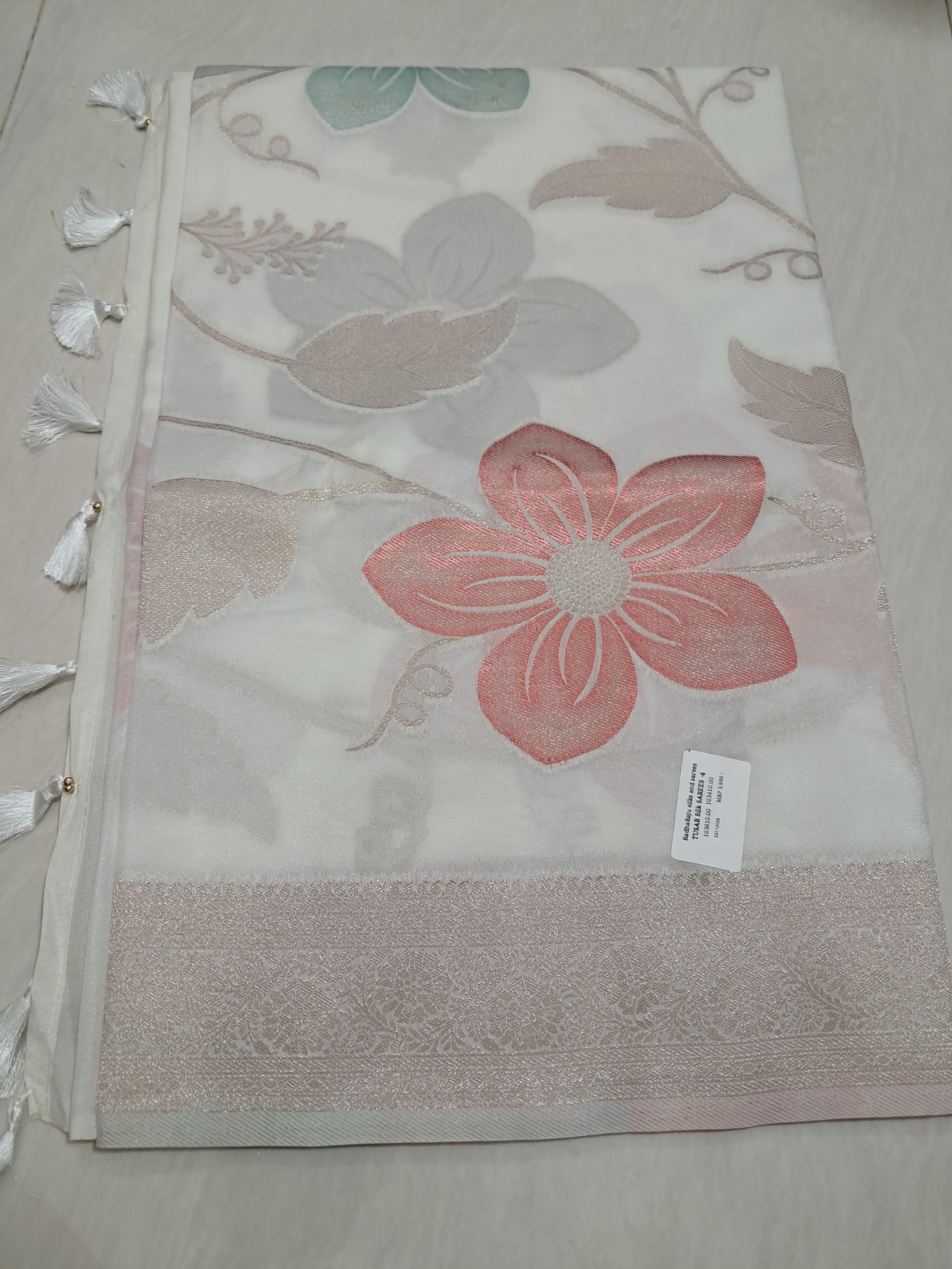 Premium Tussar Silk Saree