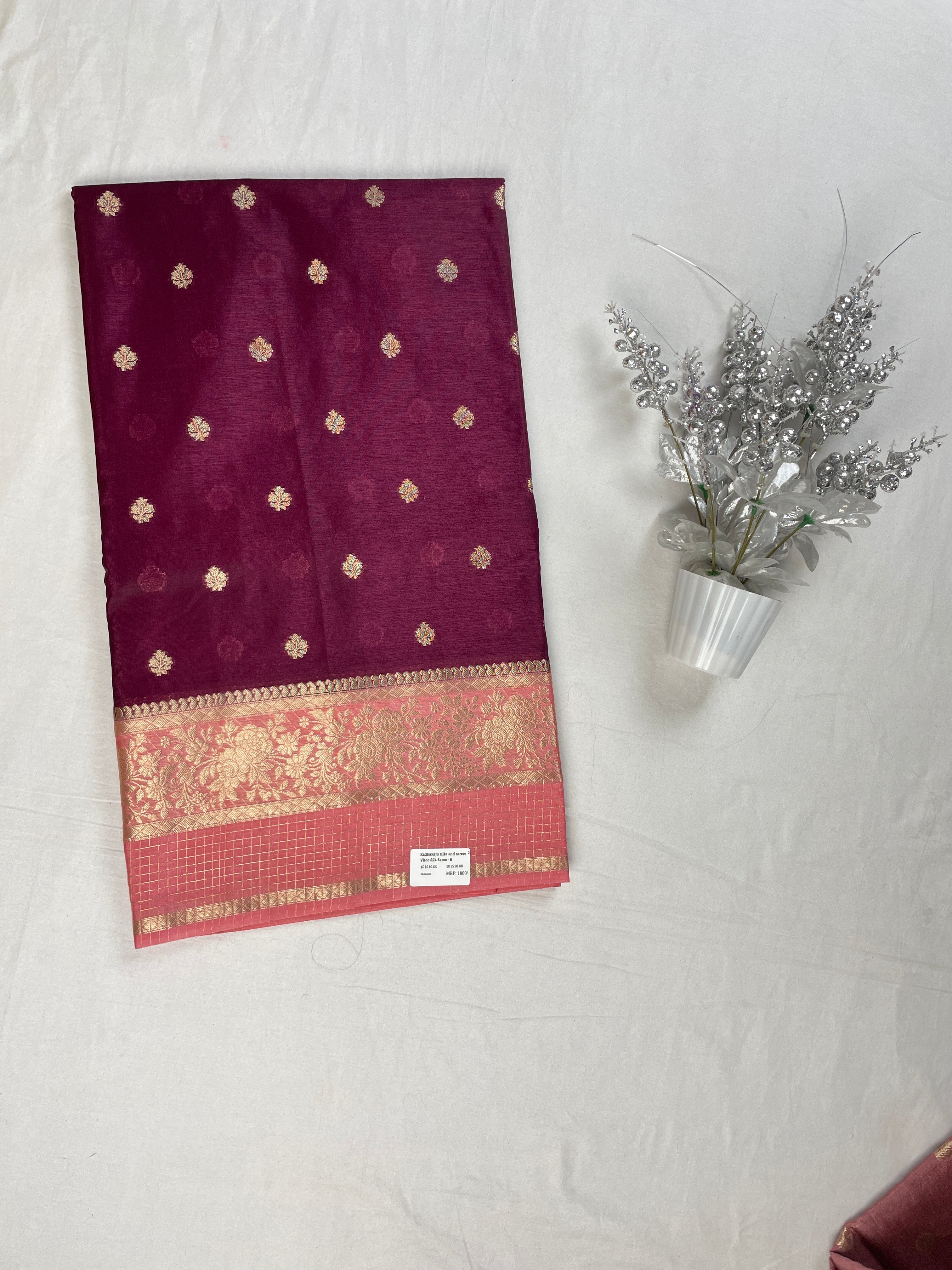 Viscos Silk Fancy Wear Saree