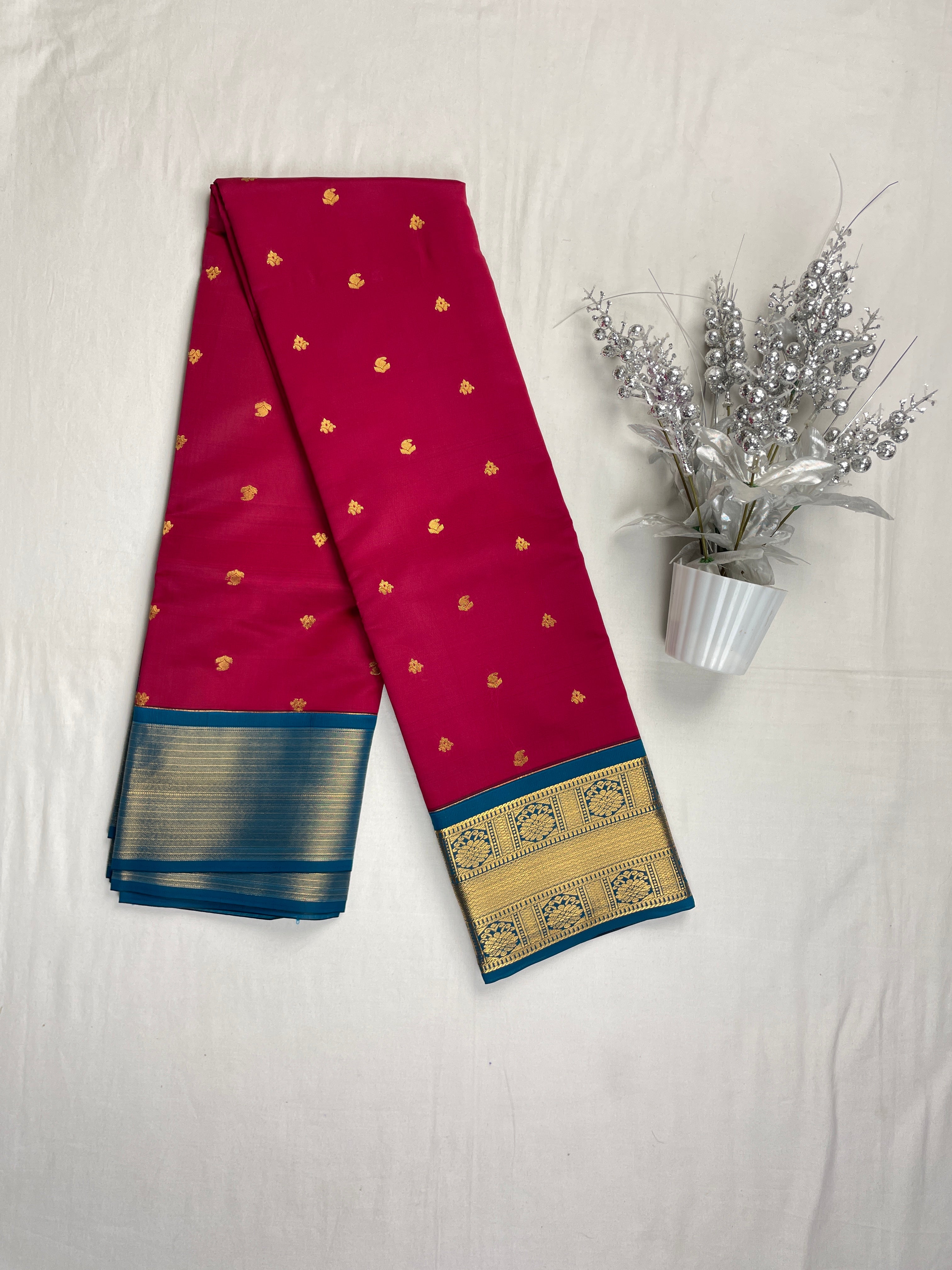 Semi Kanchipattu Saree