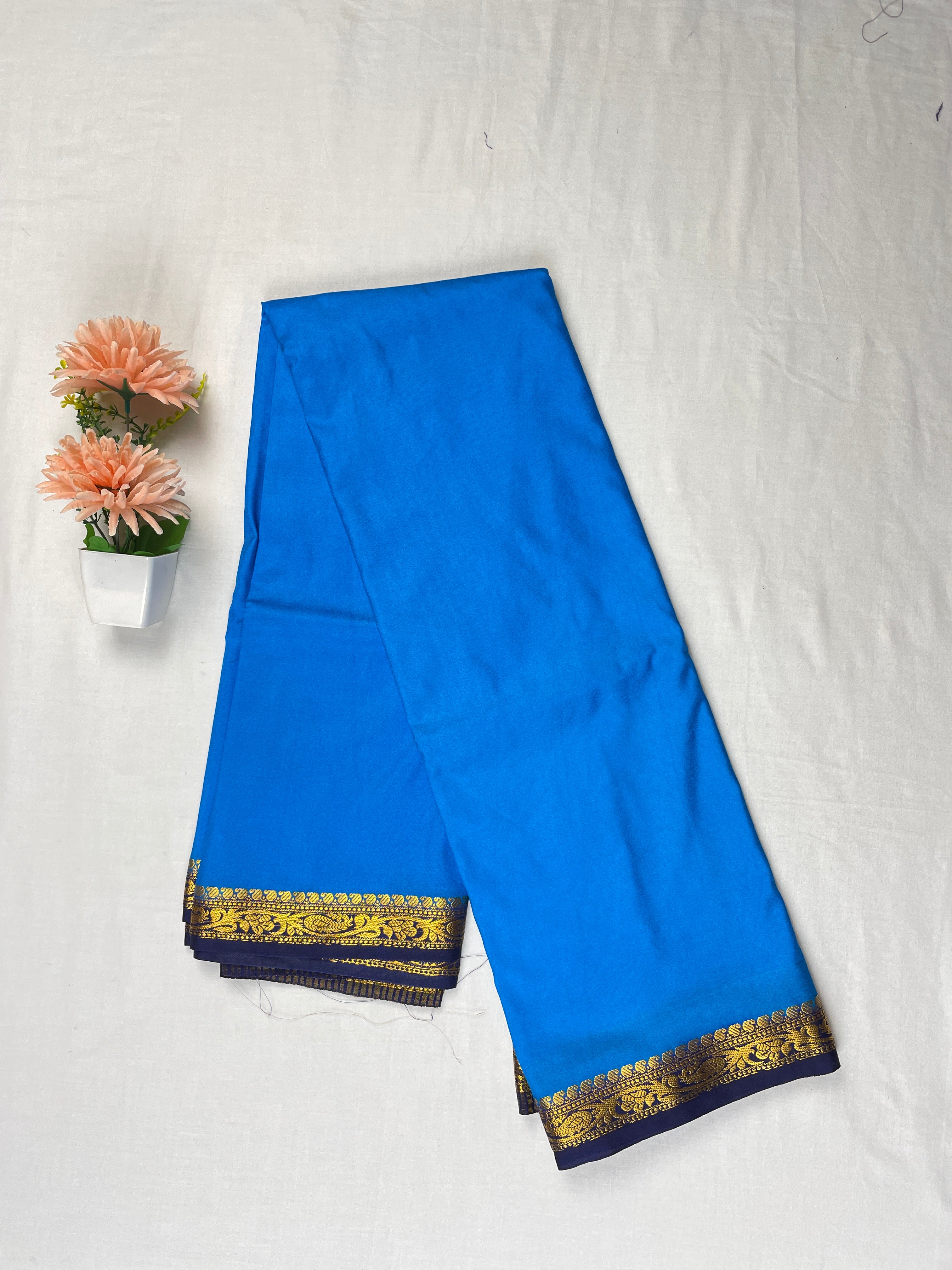 Mysore crape Saree