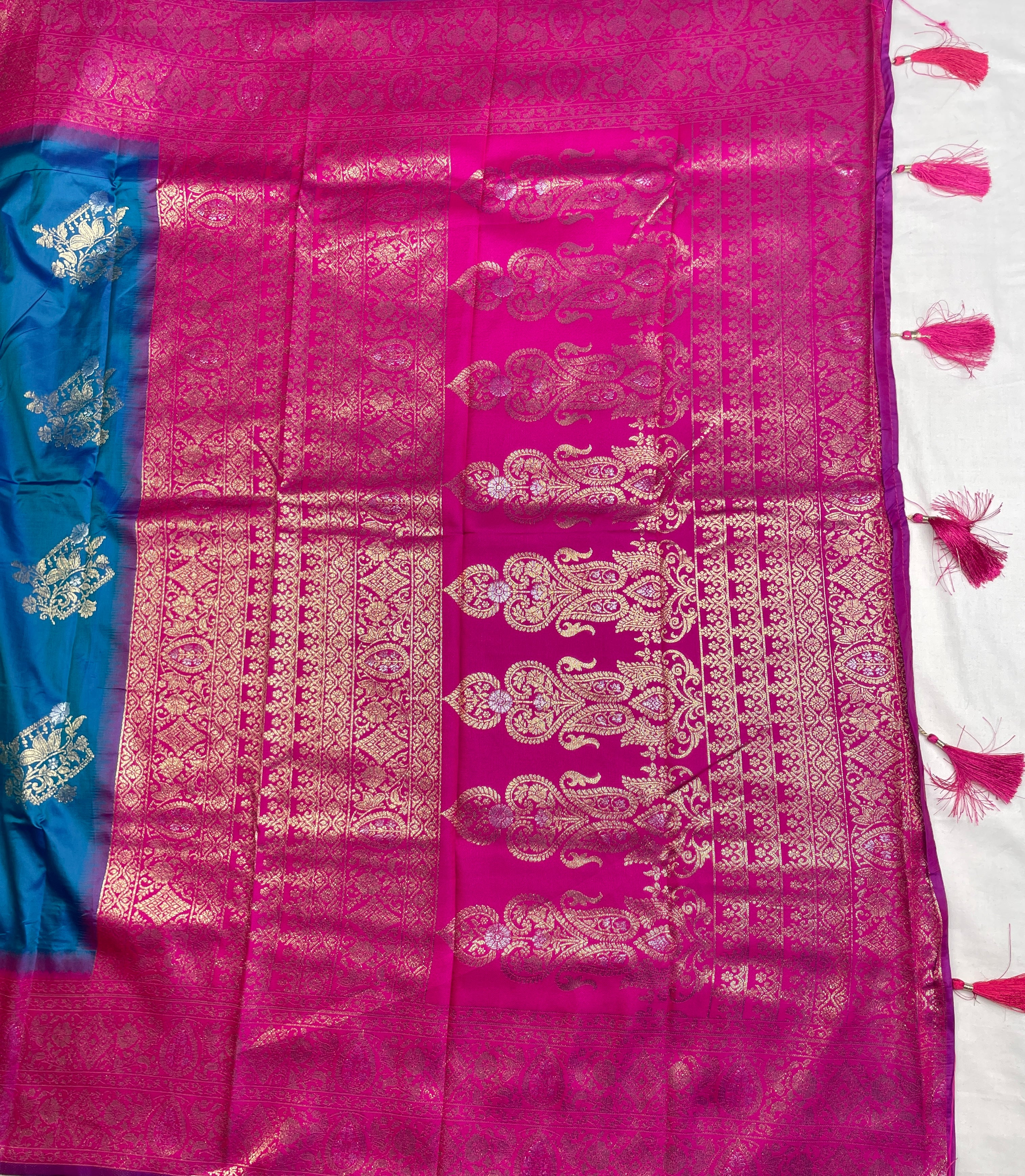 Semi Uppada pattu saree