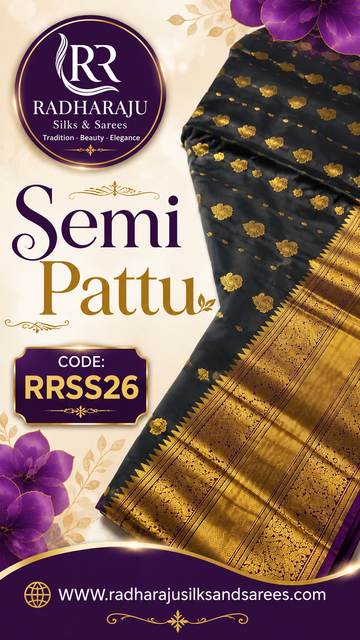 ✨ Semi Pattu – A Timeless Expression of Elegance ✨